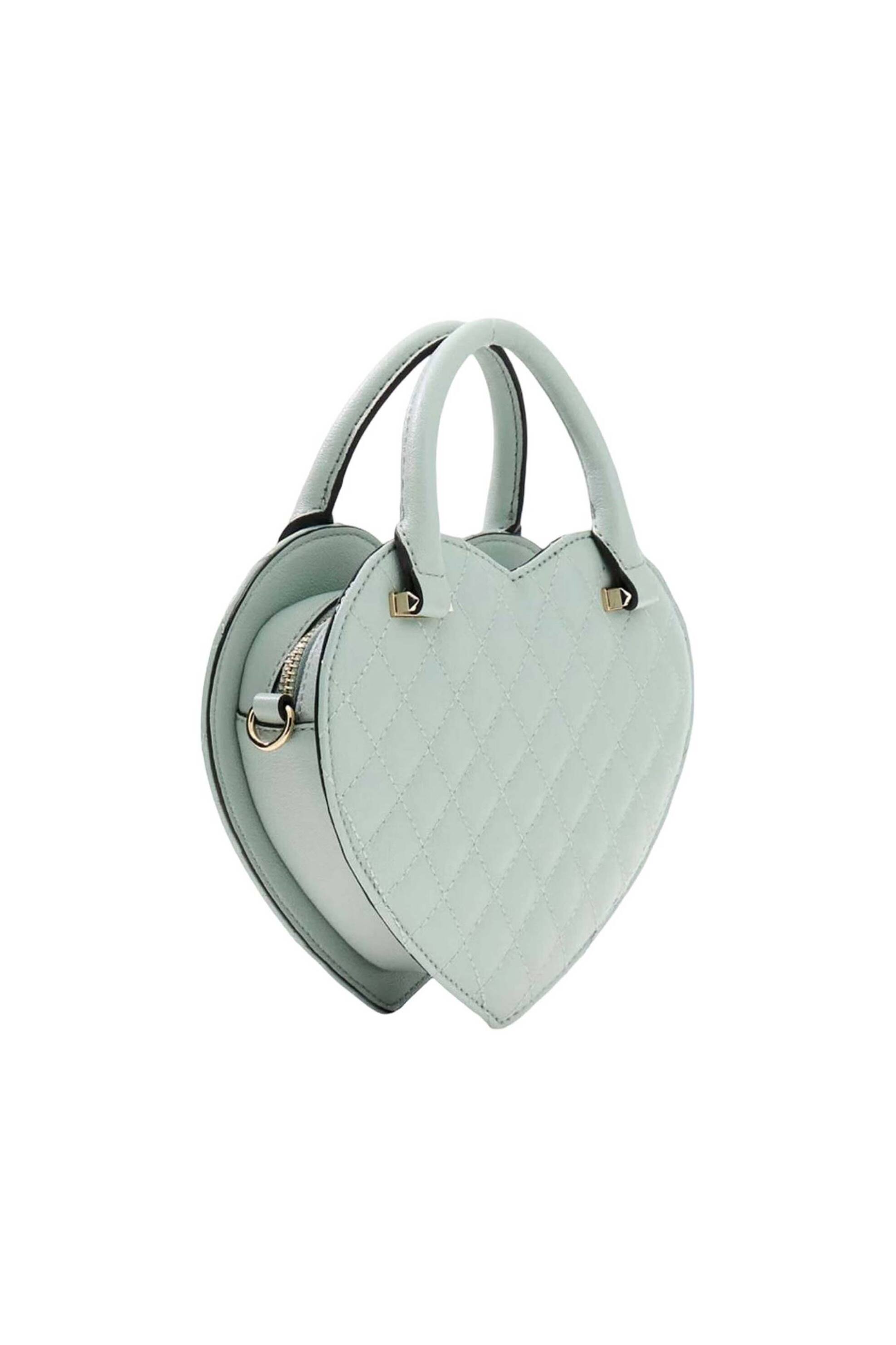 Guess γυναικείο mini bag σε σχήμα καρδιάς 