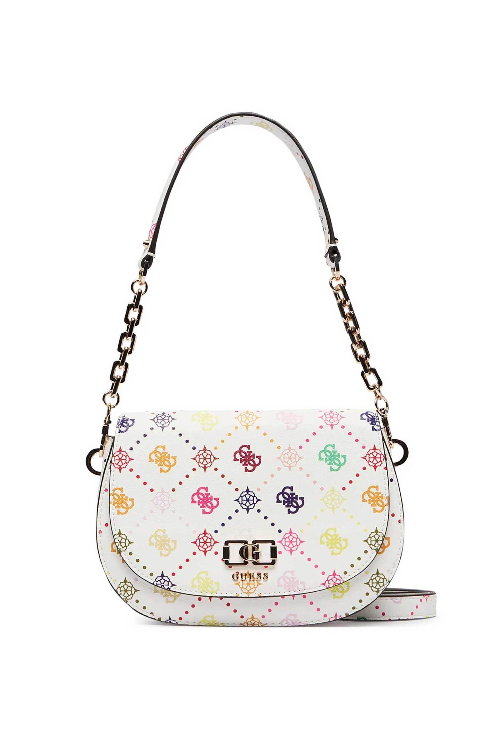 Guess γυναικεία τσάντα ώμου "Emelie" - HWGM9928200 Πολύχρωμο
