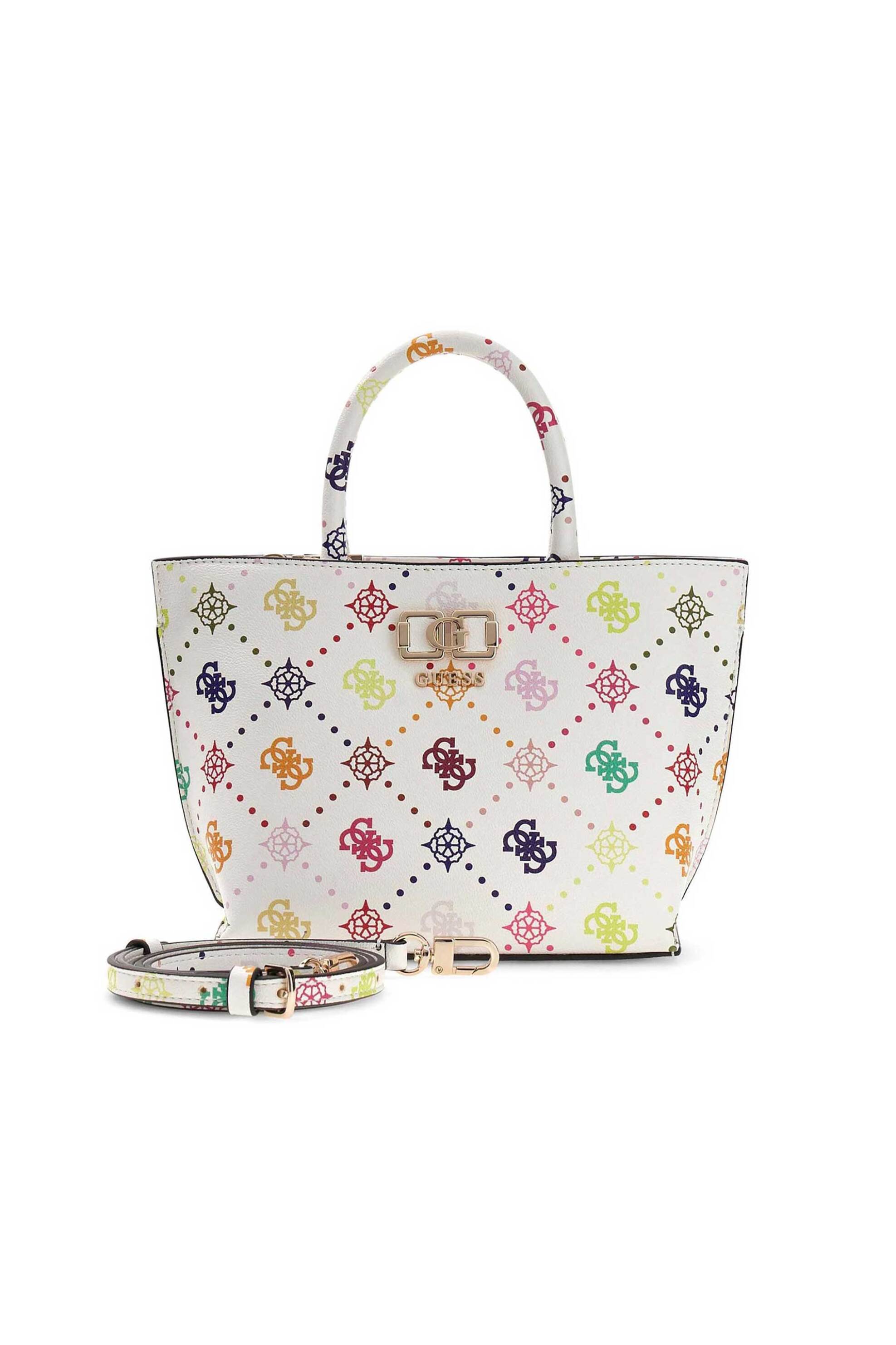 Guess γυναικεία τσάντα tote "Emelie Mini" - HWGM9928750 Πολύχρωμο
