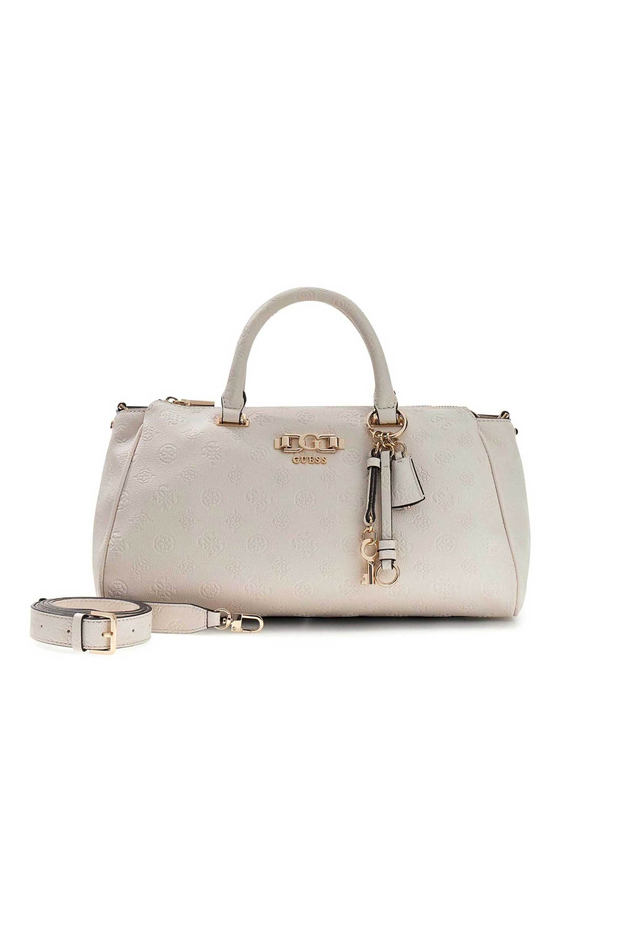 Guess γυναικεία τσάντα χειρός "Anise Large" - HWPD9916070 Εκρού