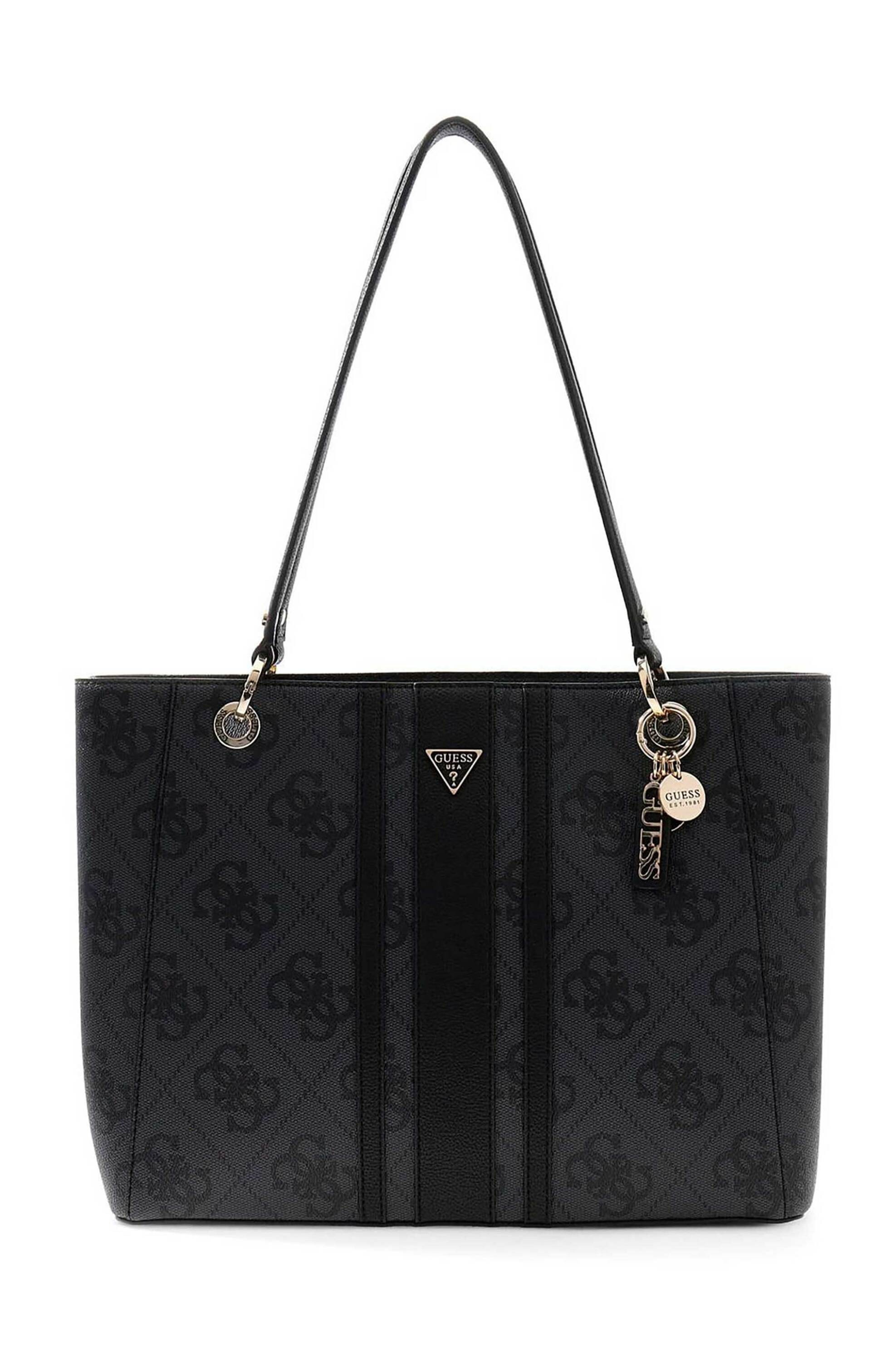Guess γυναικεία τσάντα tote "Noelle II" - HWSS9672250 Μαύρο