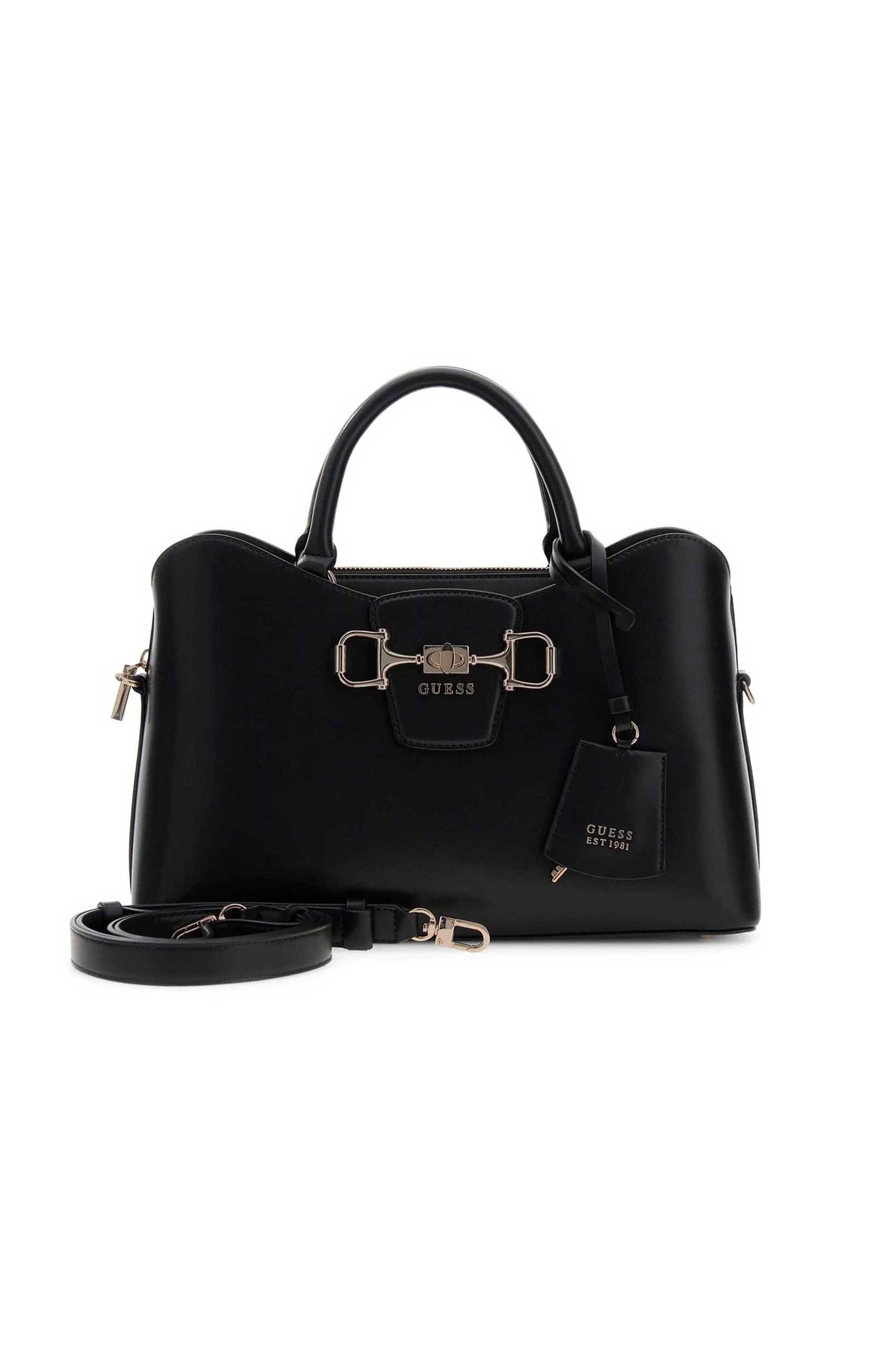 Guess γυναικεία τσάντα χειρός "Janie" - HWVG9910060 Μαύρο