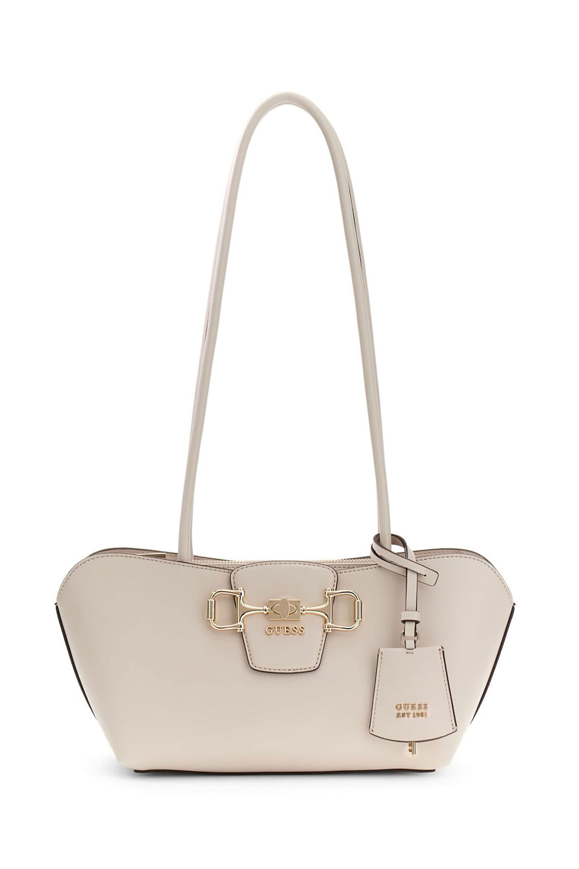 Guess γυναικεία τσάντα ώμου "Janie" - HWVG9910080 Εκρού