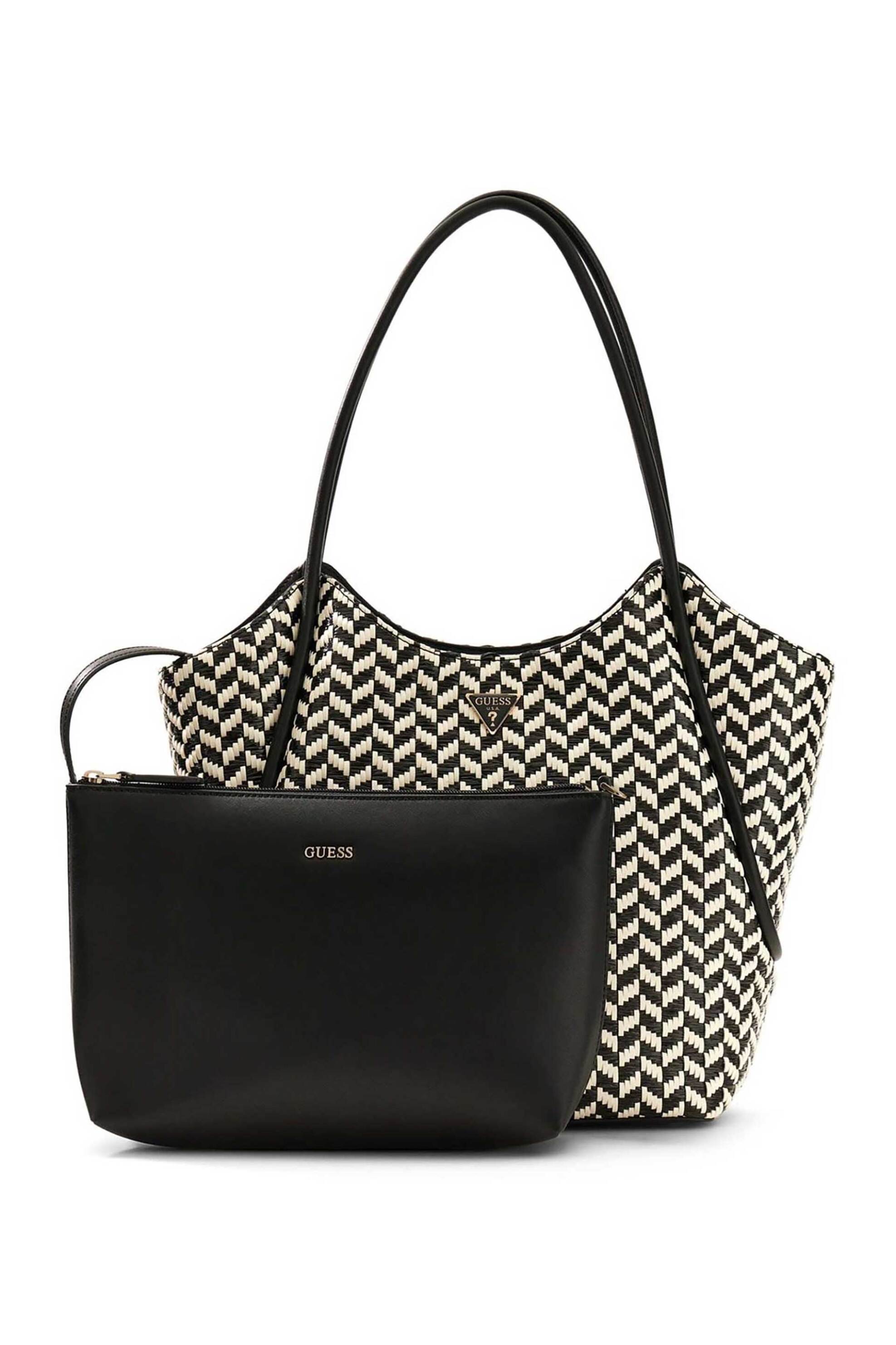 Guess γυναικεία τσάντα tote 2 in 1 "Tessi" - HWWG7691230 Μαύρο