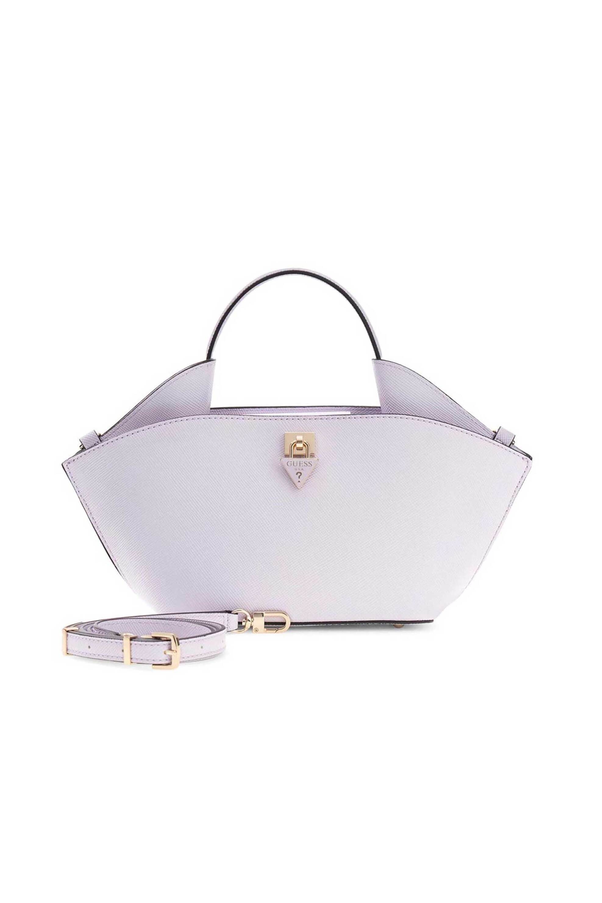 Guess γυναικεία τσάντα tote "Patsie Mini" - HWZG9919750 Λιλά