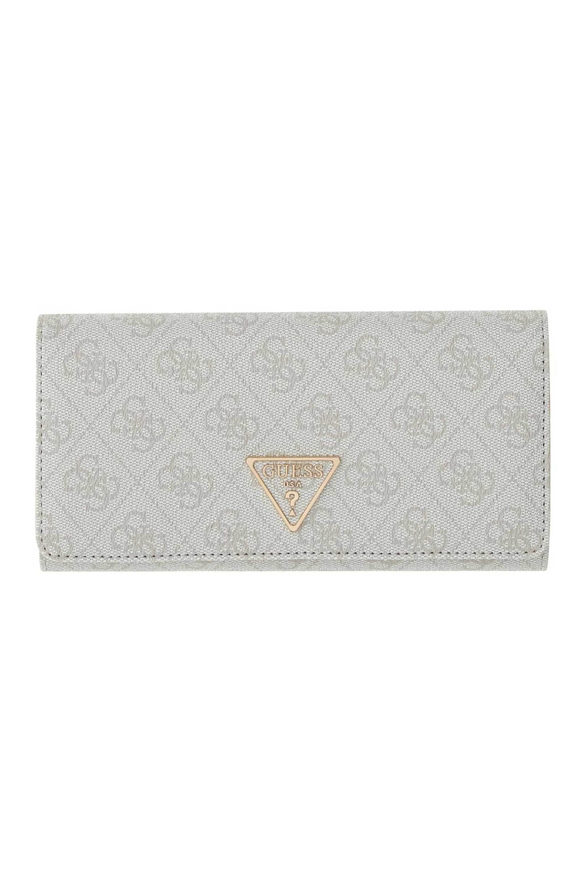 Guess γυναικείο πορτοφόλι "Laurel II" - SWSG7459155 Εκρού