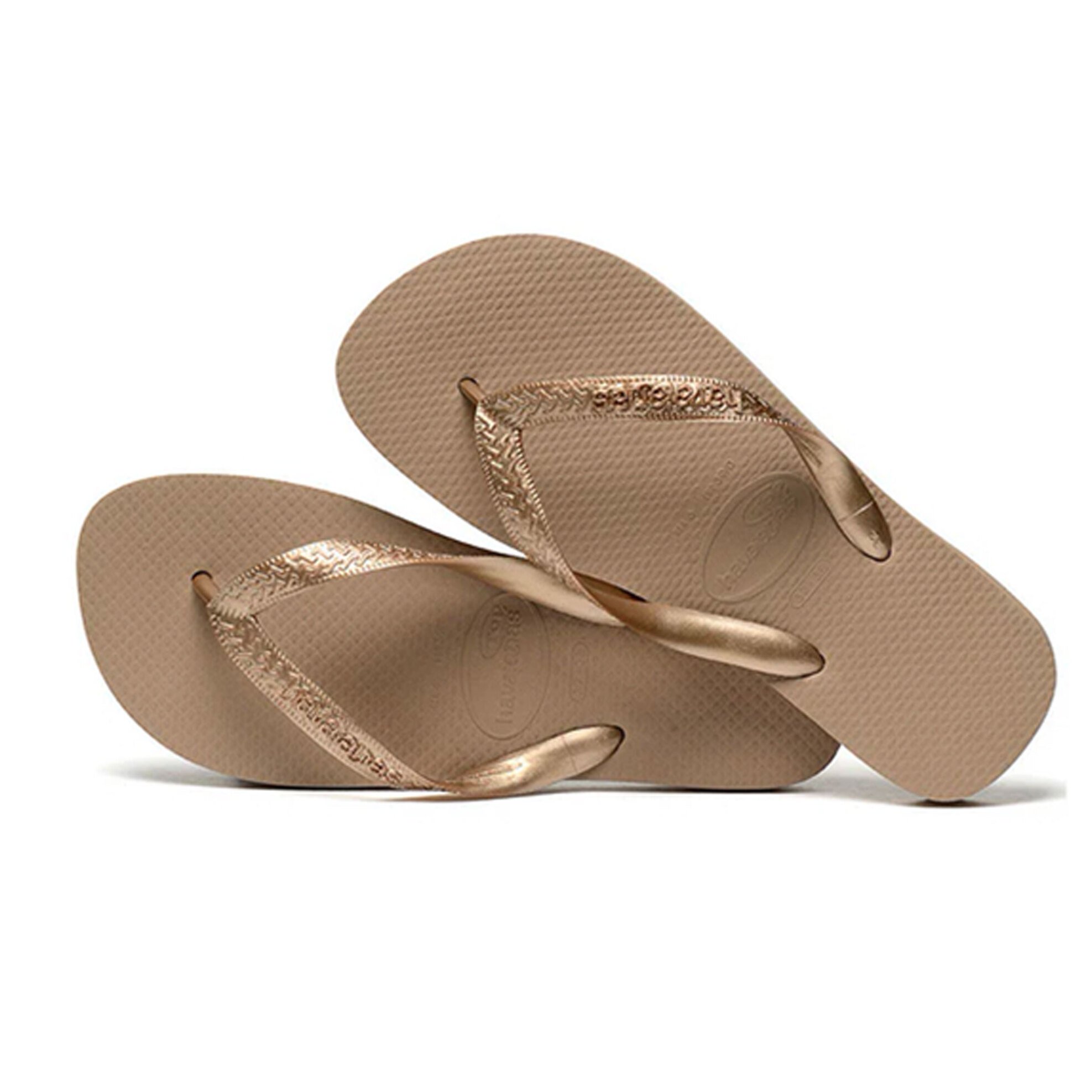 Havaianas Γυναικείες Σαγιονάρες Top Straps&Apos - 4137428 Χρυσό