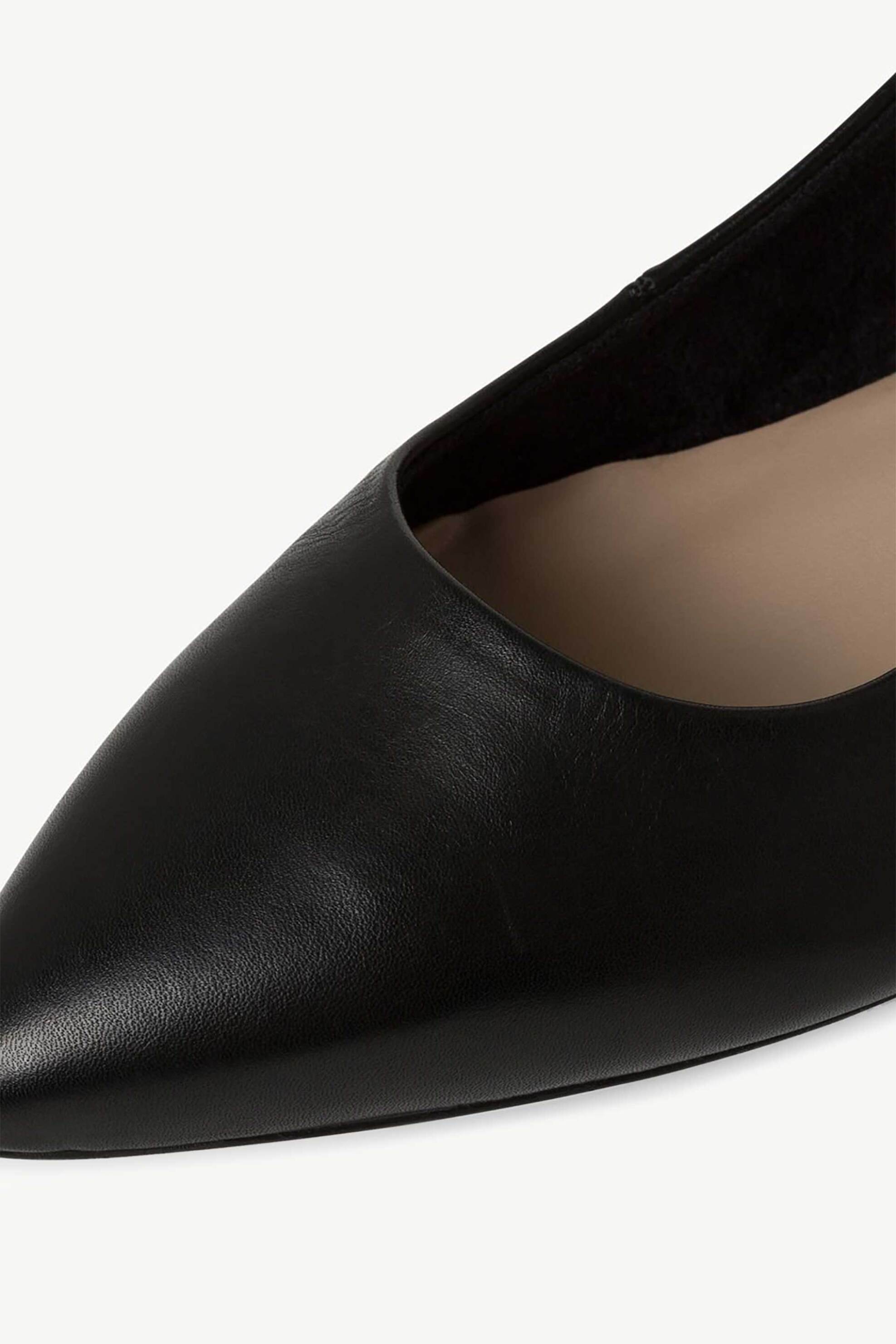Tamaris γυναικεία slingbacks μονόχρωμα suede - 1-29500-42 Μαύρο φωτογραφία