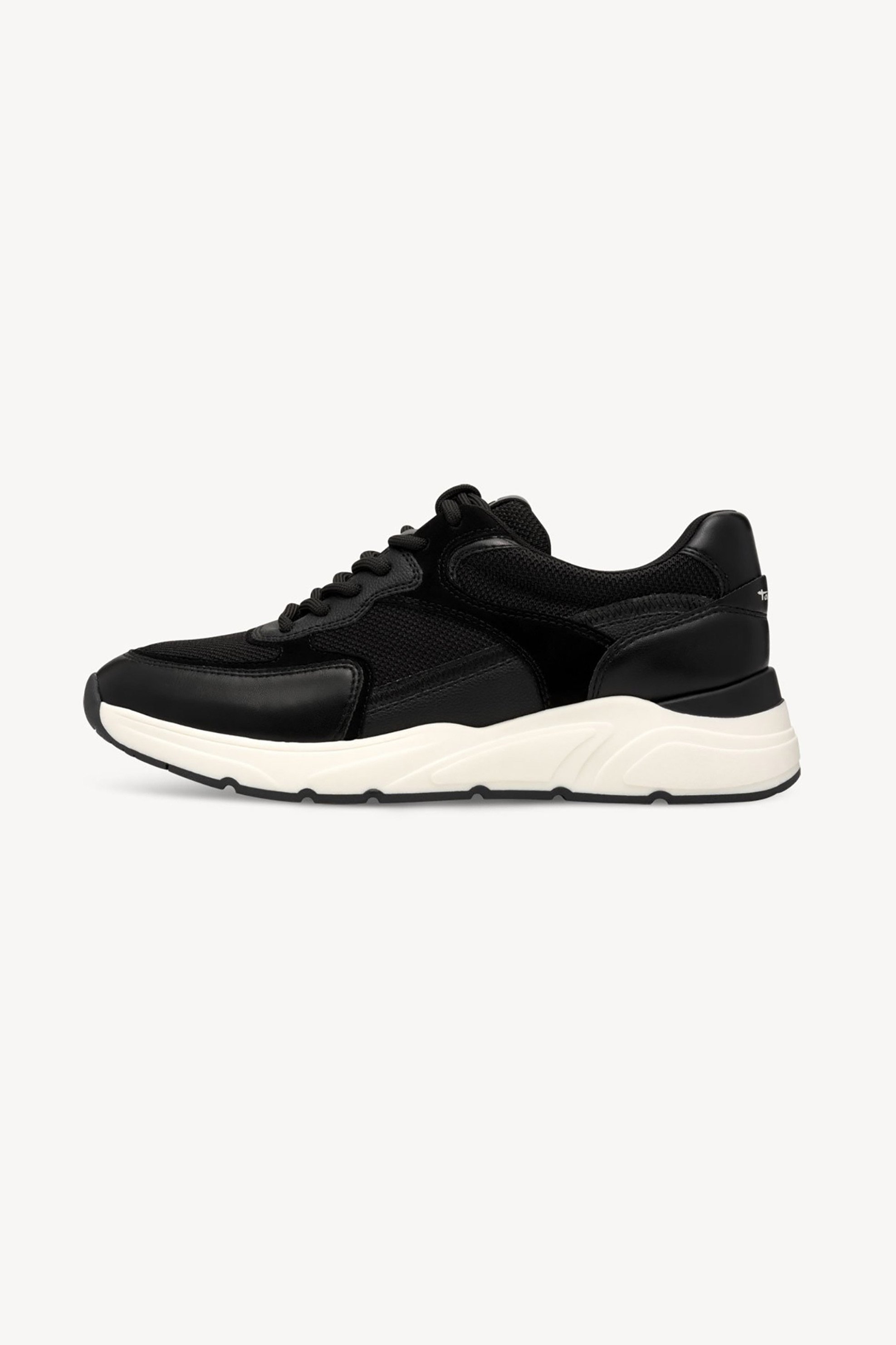 TAMARIS Tamaris γυναικεία sneakers με mesh σχέδιο και λογότυπο - 1-23745-43 Μαύρο