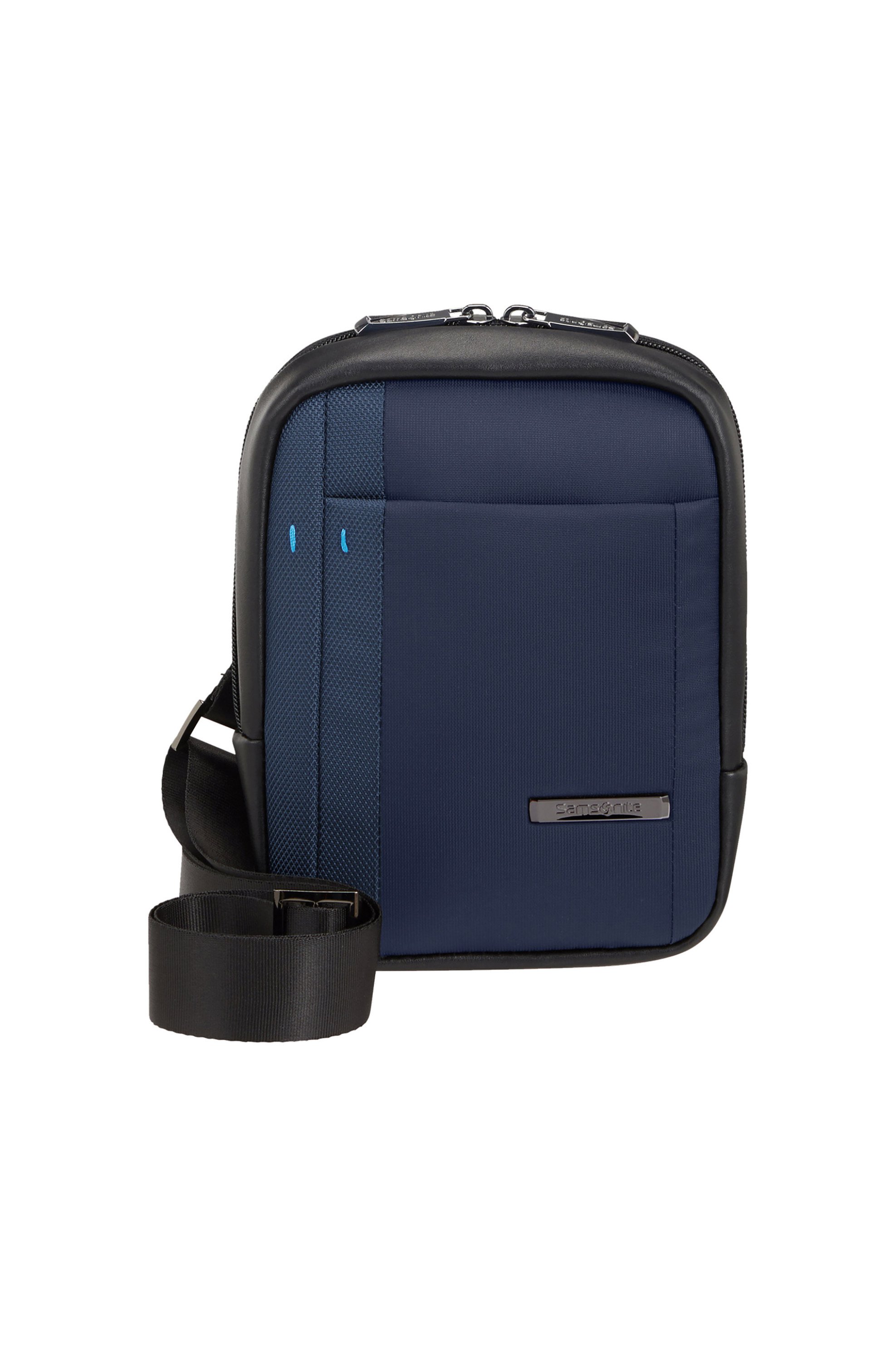 Samsonite unisex τσαντάκι crossbody με logo patch και θήκη για tablet 7.9" "Spectrolite 3,0" - 137267 Μπλε Σκούρο