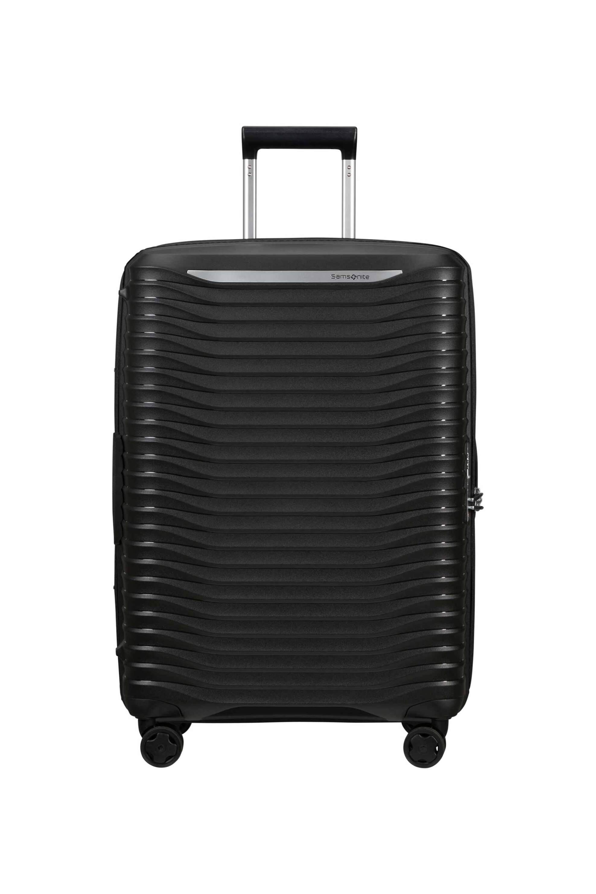 SAMSONITE Samsonite unisex βαλίτσα trolley hard expandable "Upscape" 68 x 47 x 28 - 31 cm - 143109 Μαύρο