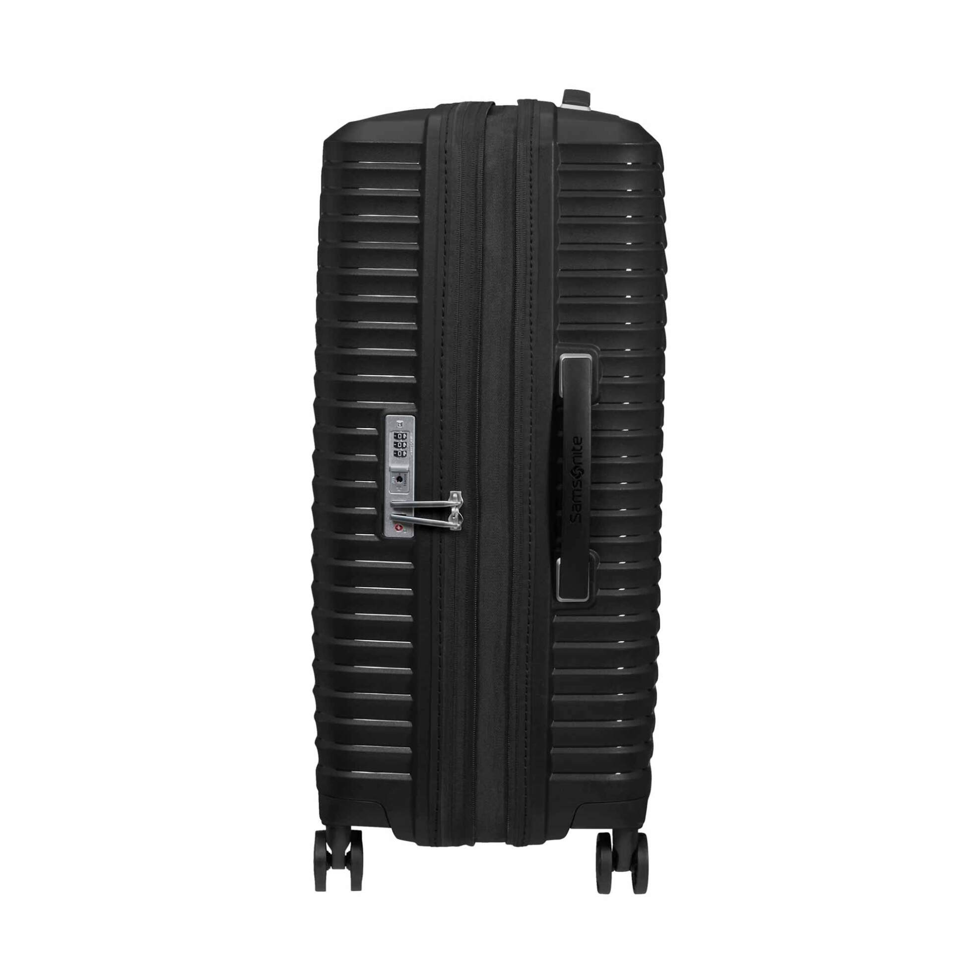 Samsonite unisex βαλίτσα trolley hard expandable "Upscape" 68 x 47 x 28 - 31 cm - 143109 Μαύρο φωτογραφία