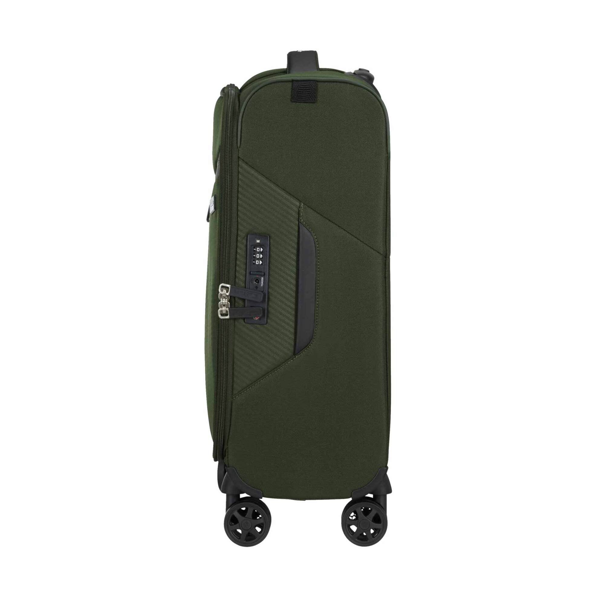 Samsonite unisex βαλίτσα καμπίνας soft "Litebeam" 55 x 40 x 20 cm - 146852 Χακί φωτογραφία