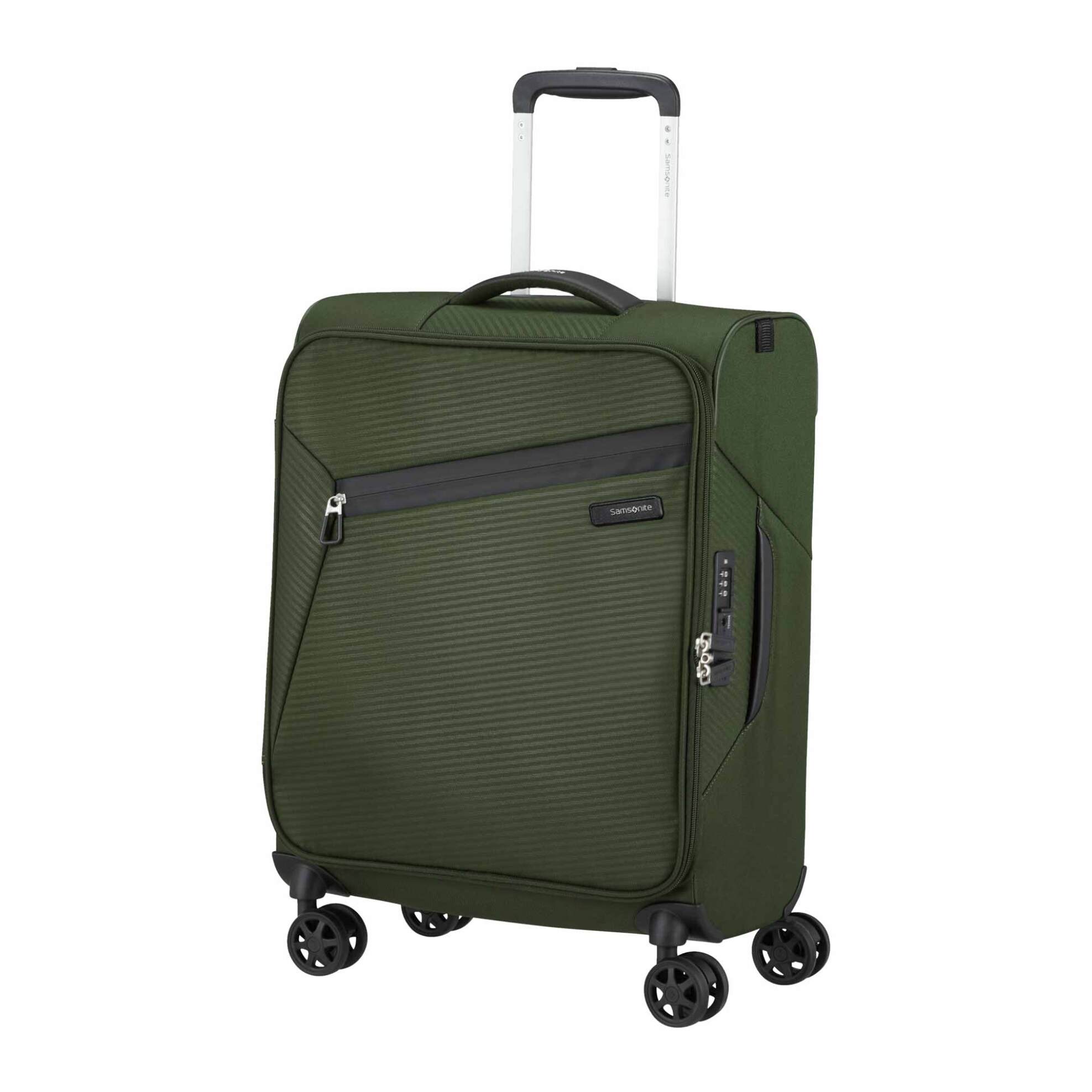 Samsonite unisex βαλίτσα καμπίνας soft "Litebeam" 55 x 40 x 20 cm - 146852 Χακί φωτογραφία