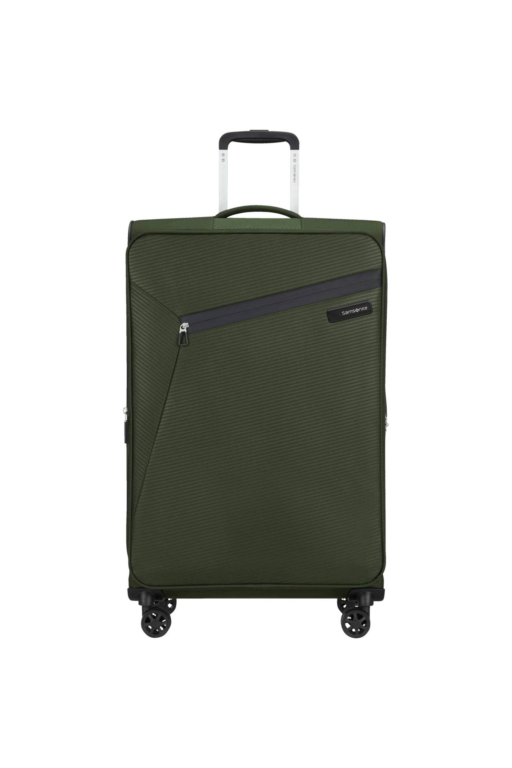SAMSONITE Samsonite unisex βαλίτσα trolley soft expandable "Litebeam" 77 x 47 x 28 - 31 cm - 146854 Χακί