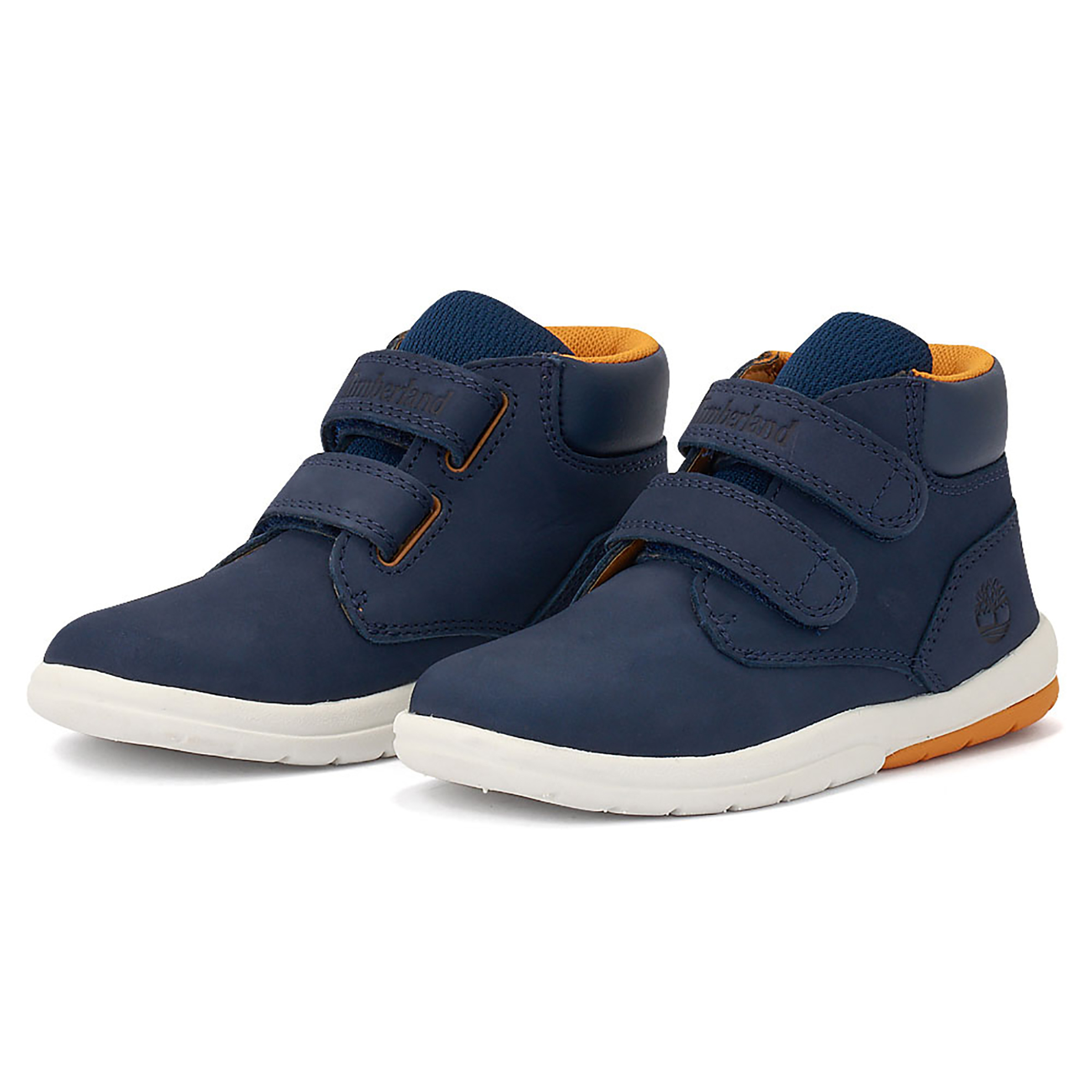 Τimberland βρεφικά nubuck μποτάκια με Velcro '' Toddletracks'' - TB0A2K280191 Μπλε Σκούρο φωτογραφία