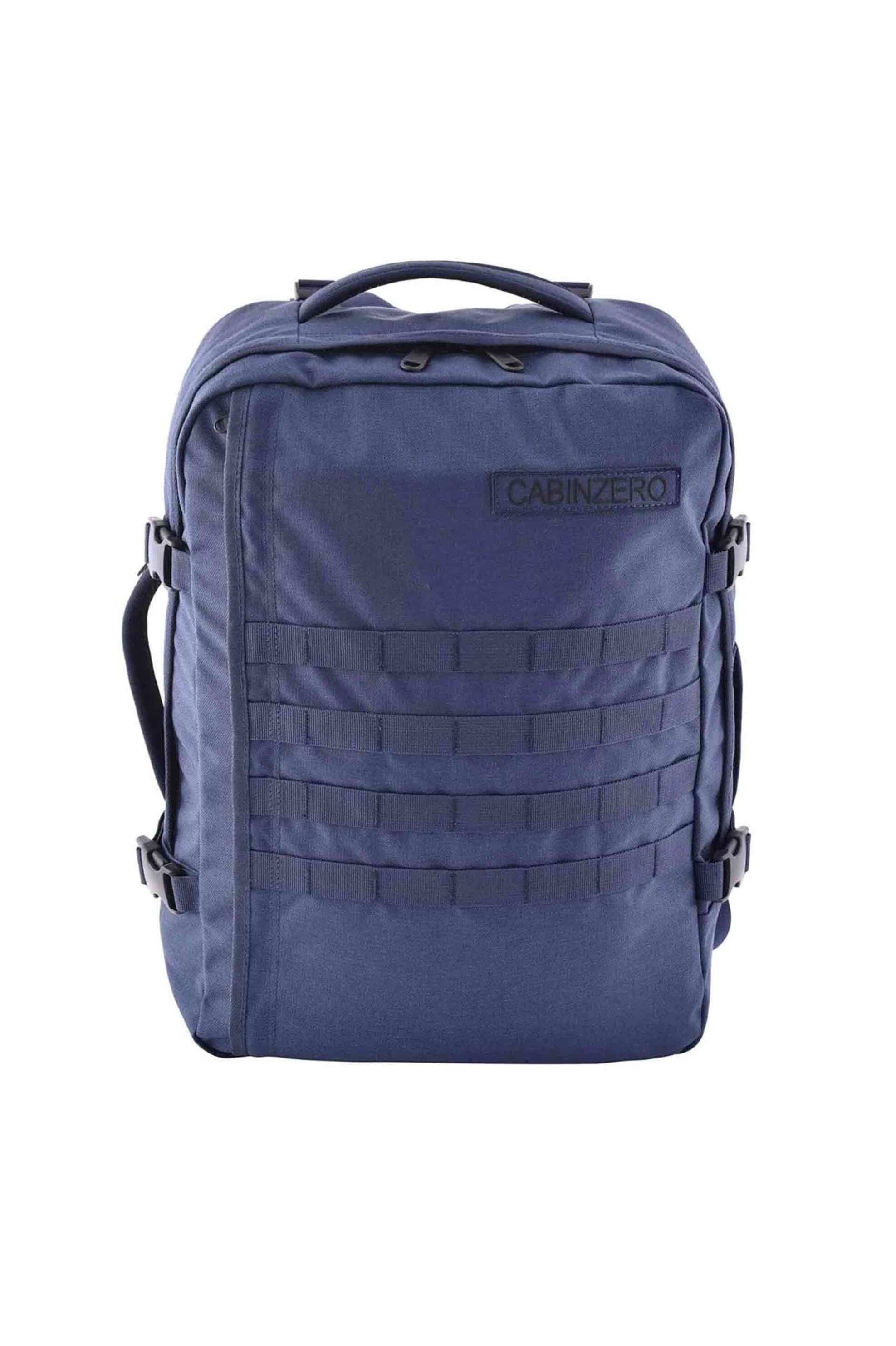 Ανδρική Μόδα > Ανδρικές Τσάντες > Ανδρικά Σακίδια & Backpacks Cabin Zero unisex backpack μονόχρωμο με θήκη laptop και λογότυπο "Military 44L" - CZ181811