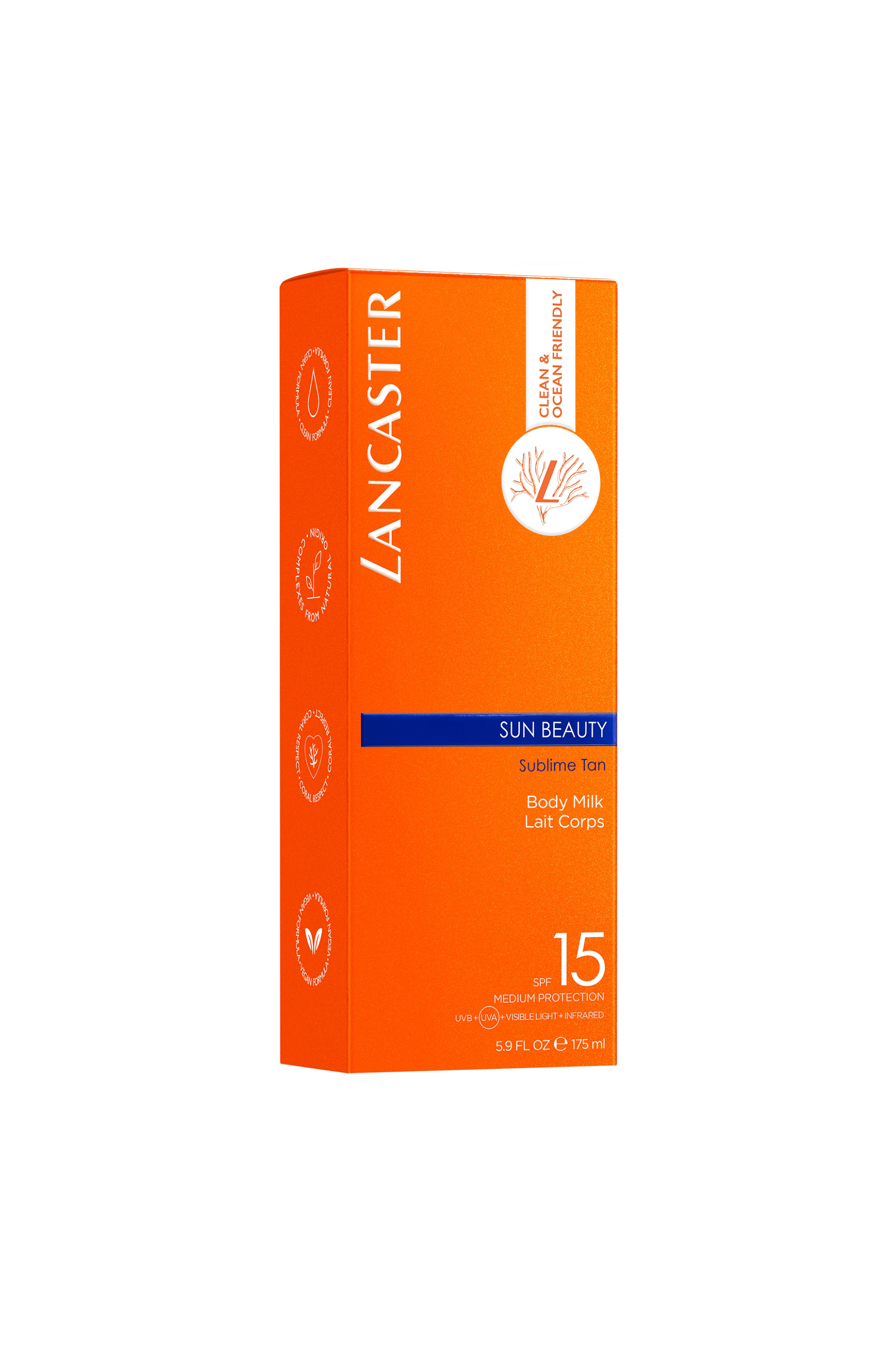 Lancaster Sun Beauty Body Milk SPF15 175 ml - 8571047564 φωτογραφία