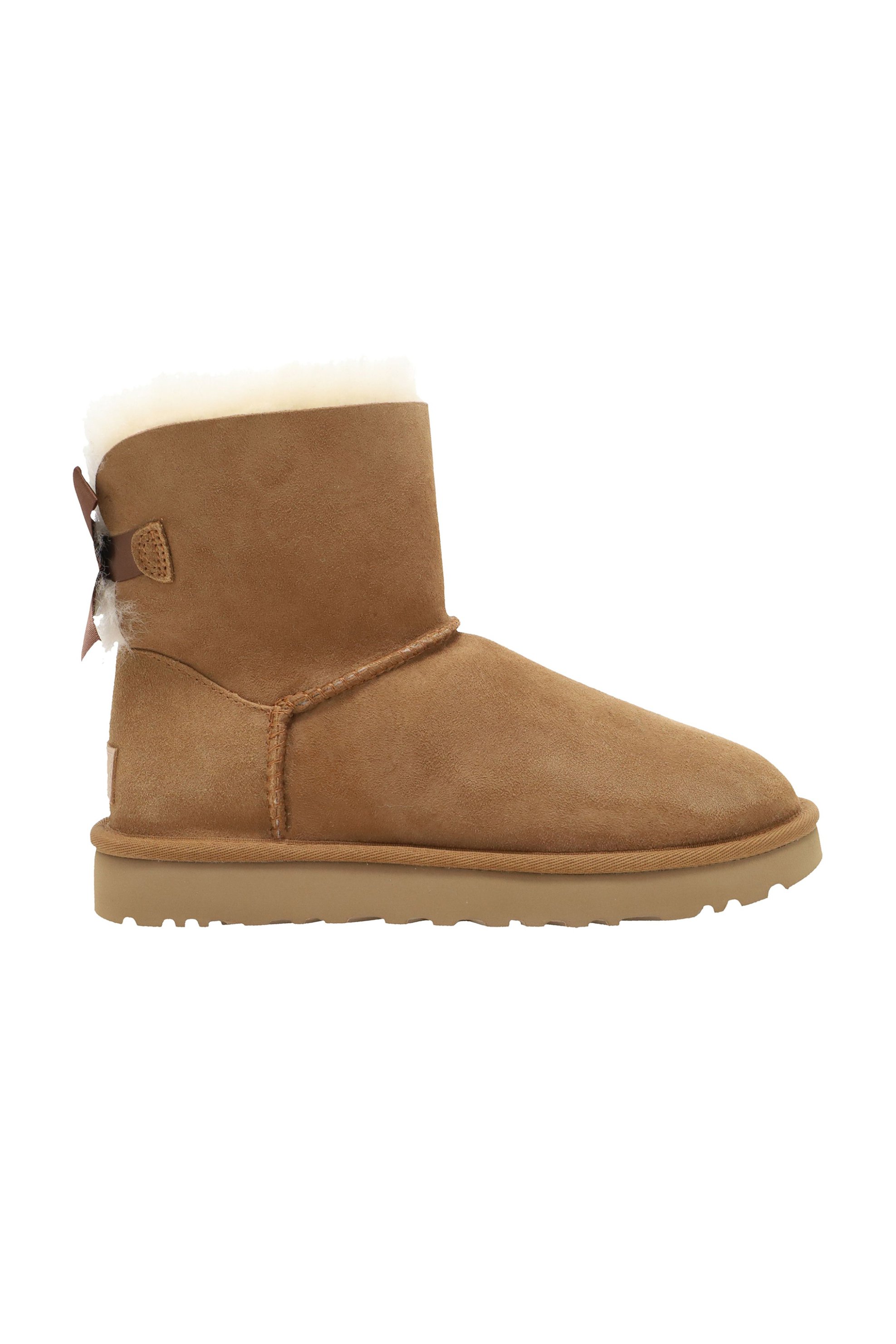 UGG Ugg γυναικεία μποτάκια με φιόγκο ''Mini Balley Bow II'' - 1016501 Ταμπά