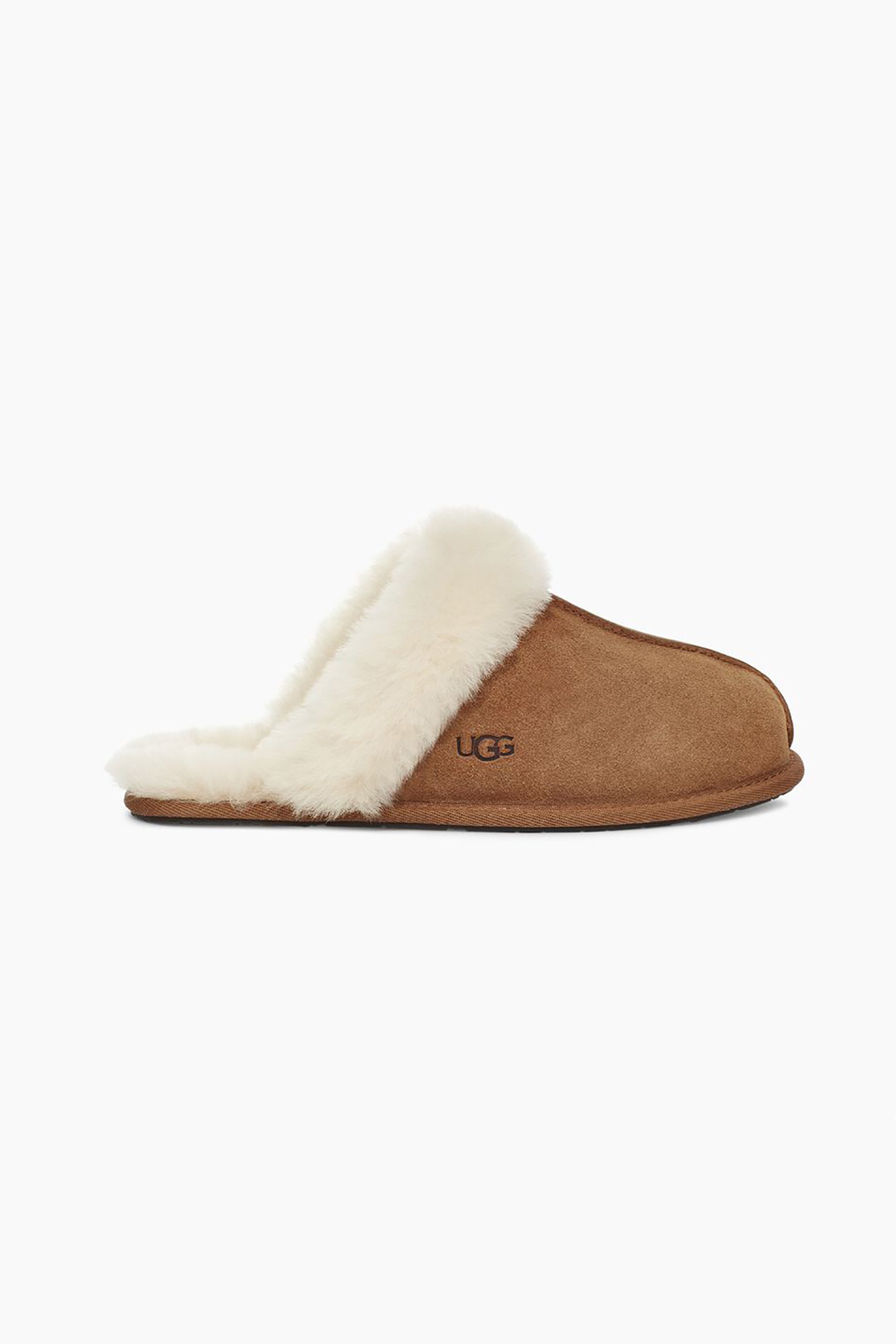 UGG Ugg γυναικείες παντόφλες με γουνάκι ''Scuffette II' - 1106872 Ταμπά