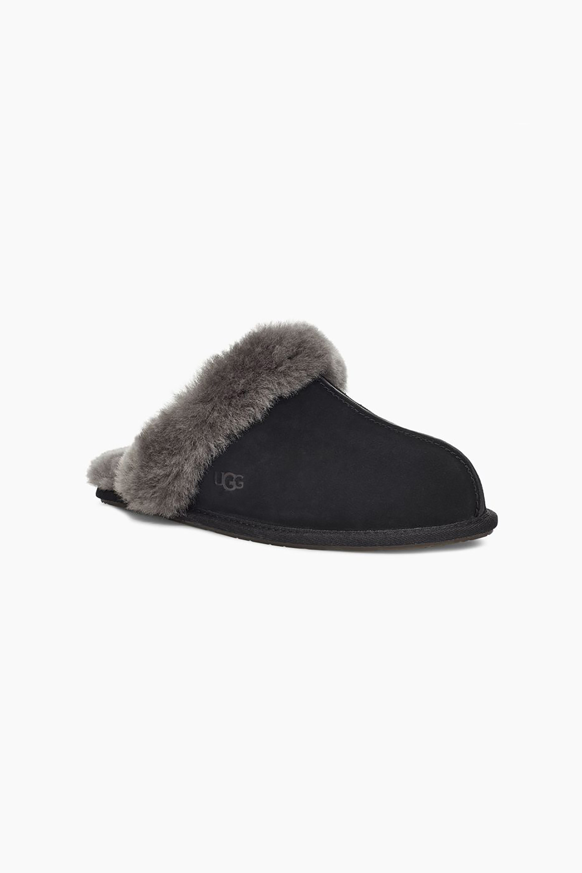 Ugg γυναικείες παντόφλες με γουνάκι ''Scuffette II' - 1106872 Μαύρο φωτογραφία