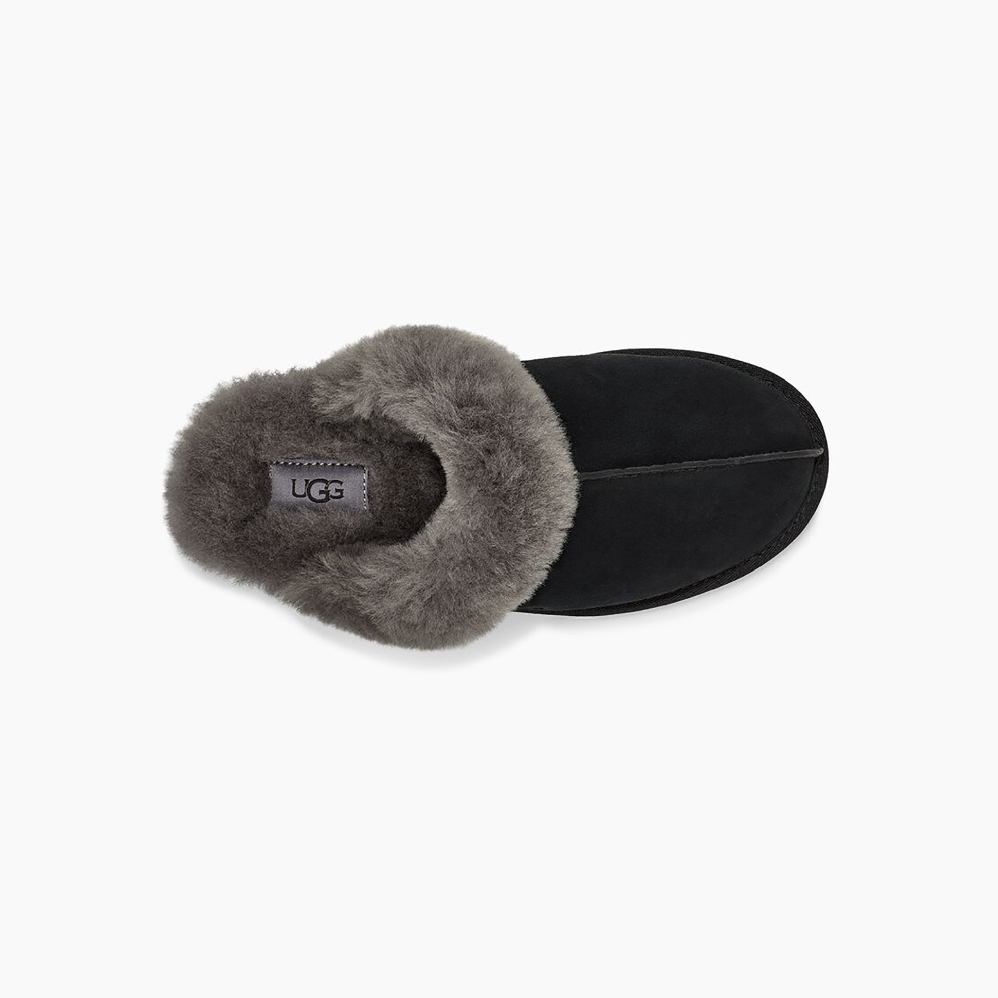 Ugg γυναικείες παντόφλες με γουνάκι ''Scuffette II' - 1106872 Μαύρο φωτογραφία