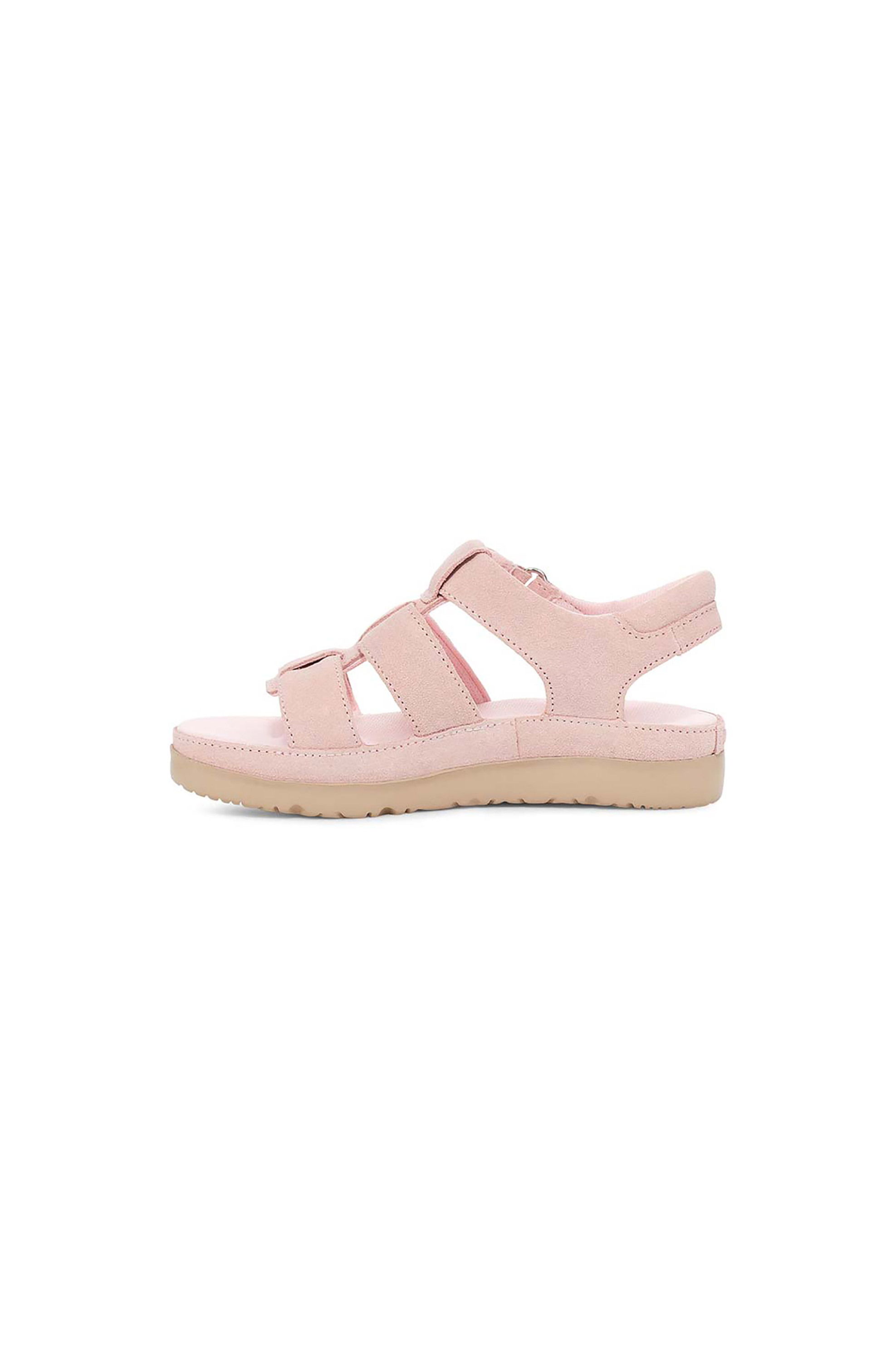 Ugg παιδικά πέδιλα suede "Goldenstar Strap" - 1136544K Ροζ φωτογραφία