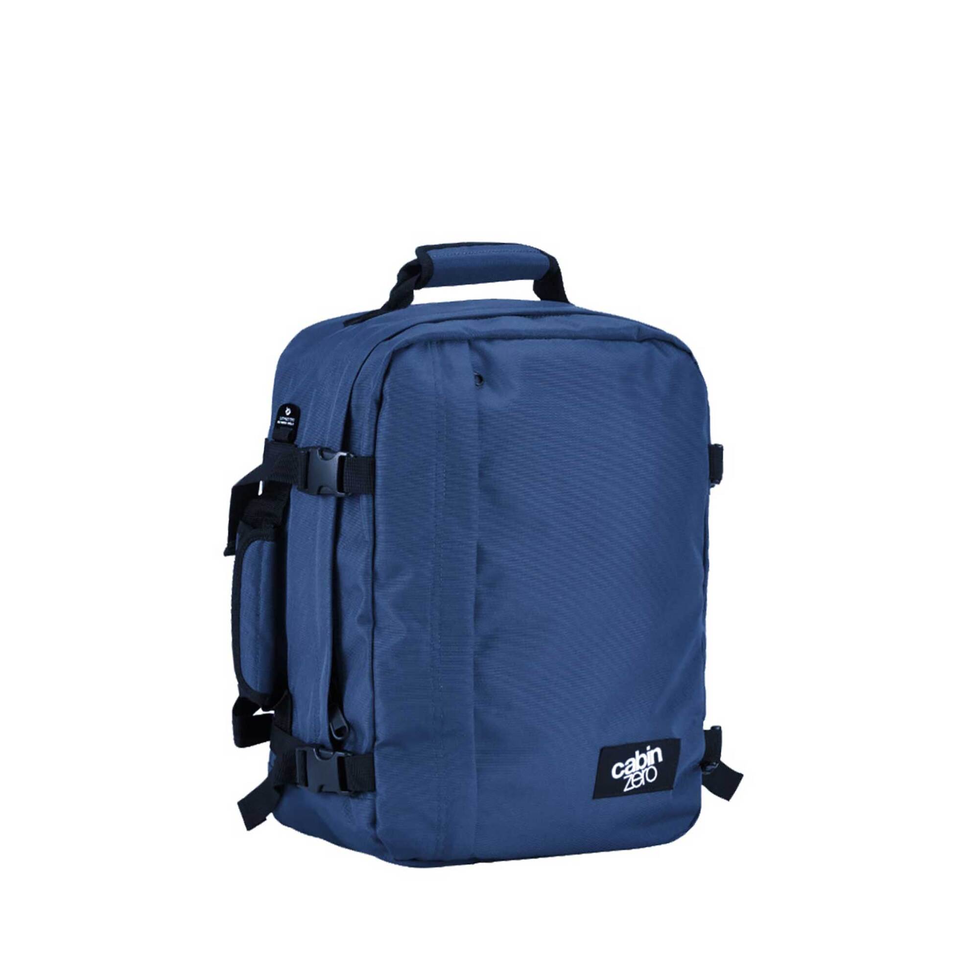 Cabin Zero unisex backpack μονόχρωμο με θήκη laptop και πλαϊνή λαβή χειρός "Military 28L" - CZ081205 φωτογραφία