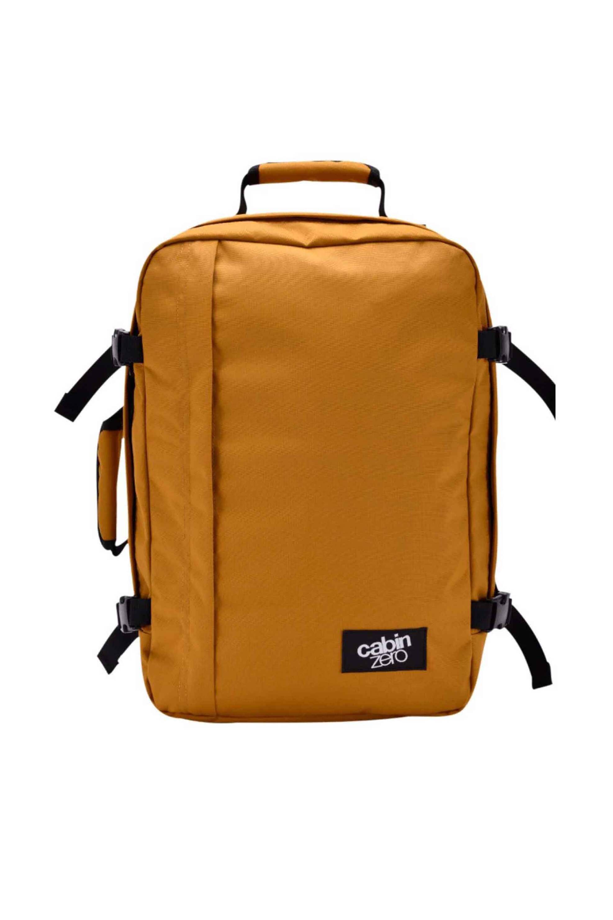Cabin Zero unisex backpack μονόχρωμο με θήκη laptop και λογότυπο"Classic 36L" - CZ171309