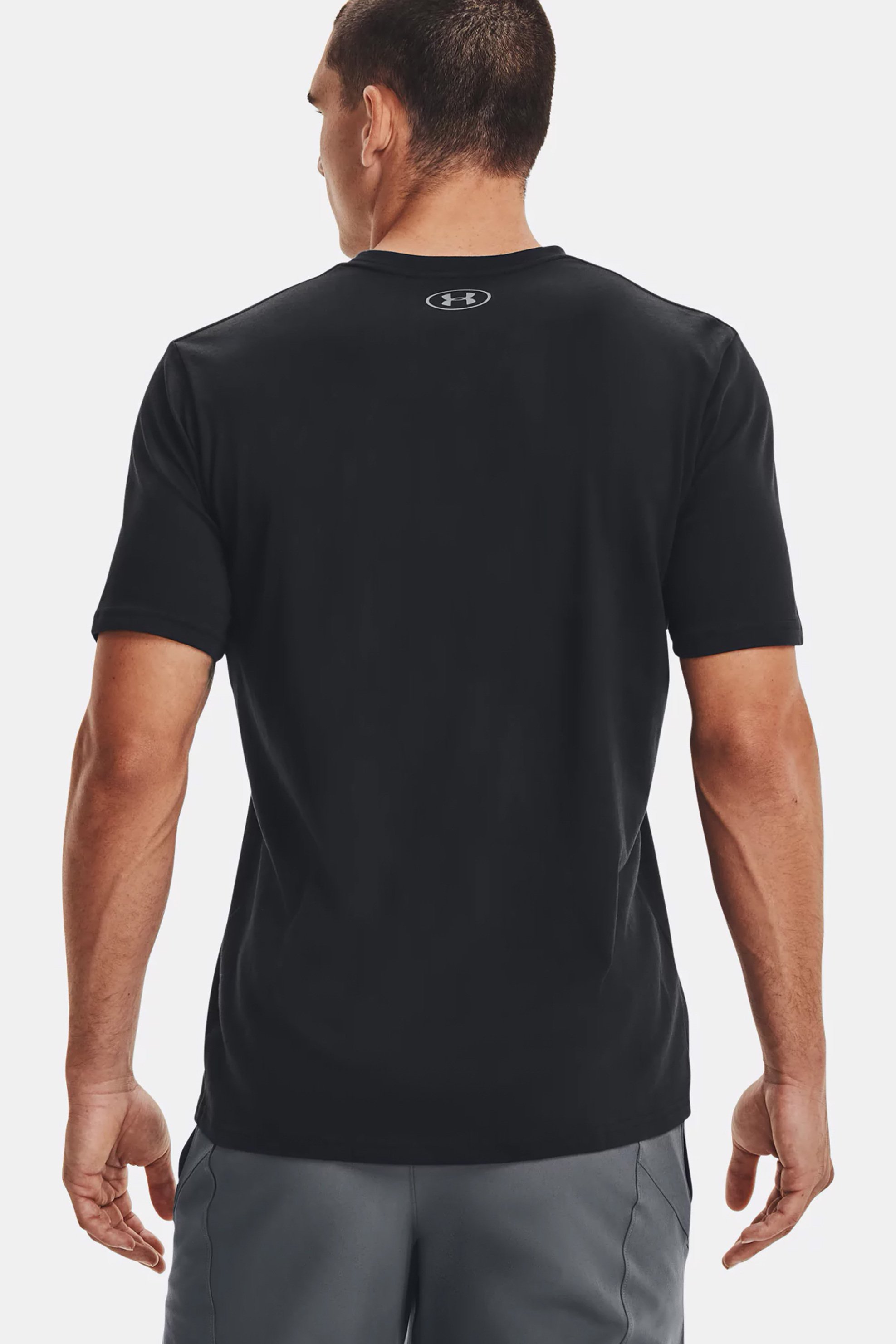 Under Armour Ανδρικό T-Shirt με Logo Print Team Issue Wordmark - 1329582 Μαύρο