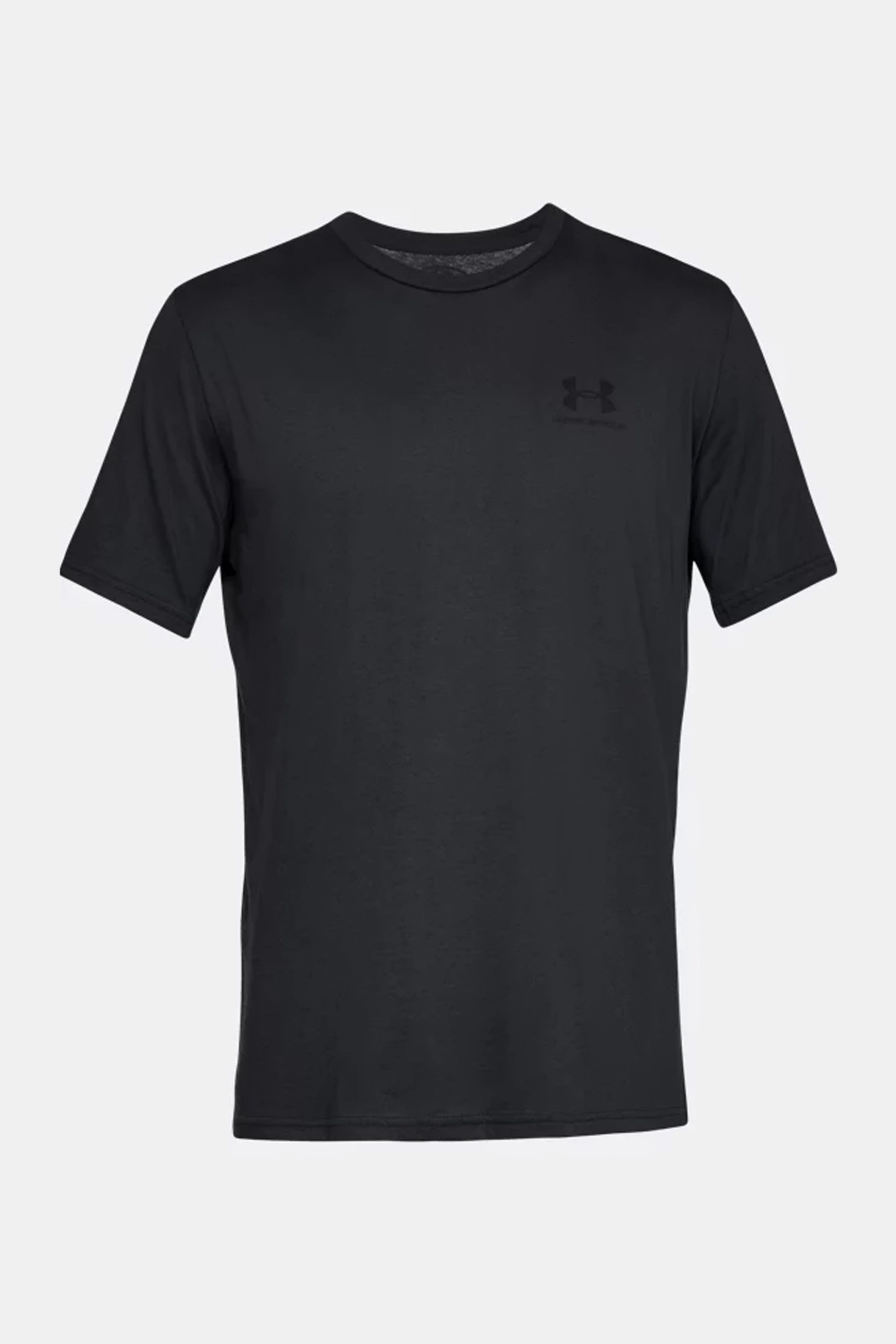 Under Armour Ανδρικό T-Shirt με Logo Print Ua Sportstyle - 1326799 Μαύρο