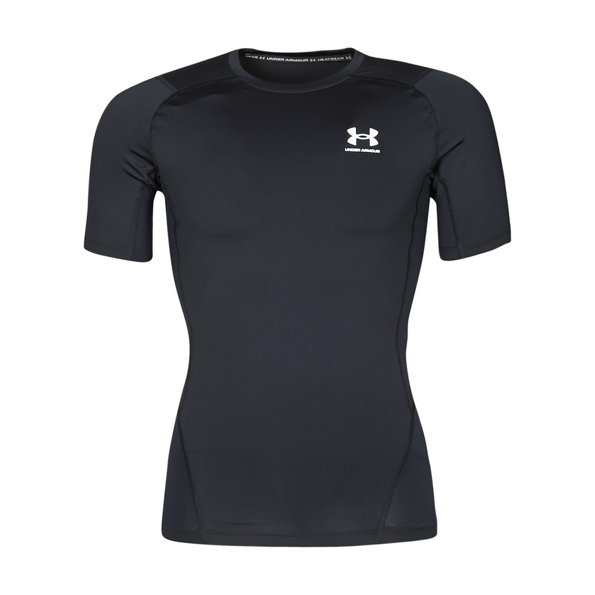 Under Armour Ανδρικό T-Shirt με Logo Print Heatgear - 1361518 Μαύρο