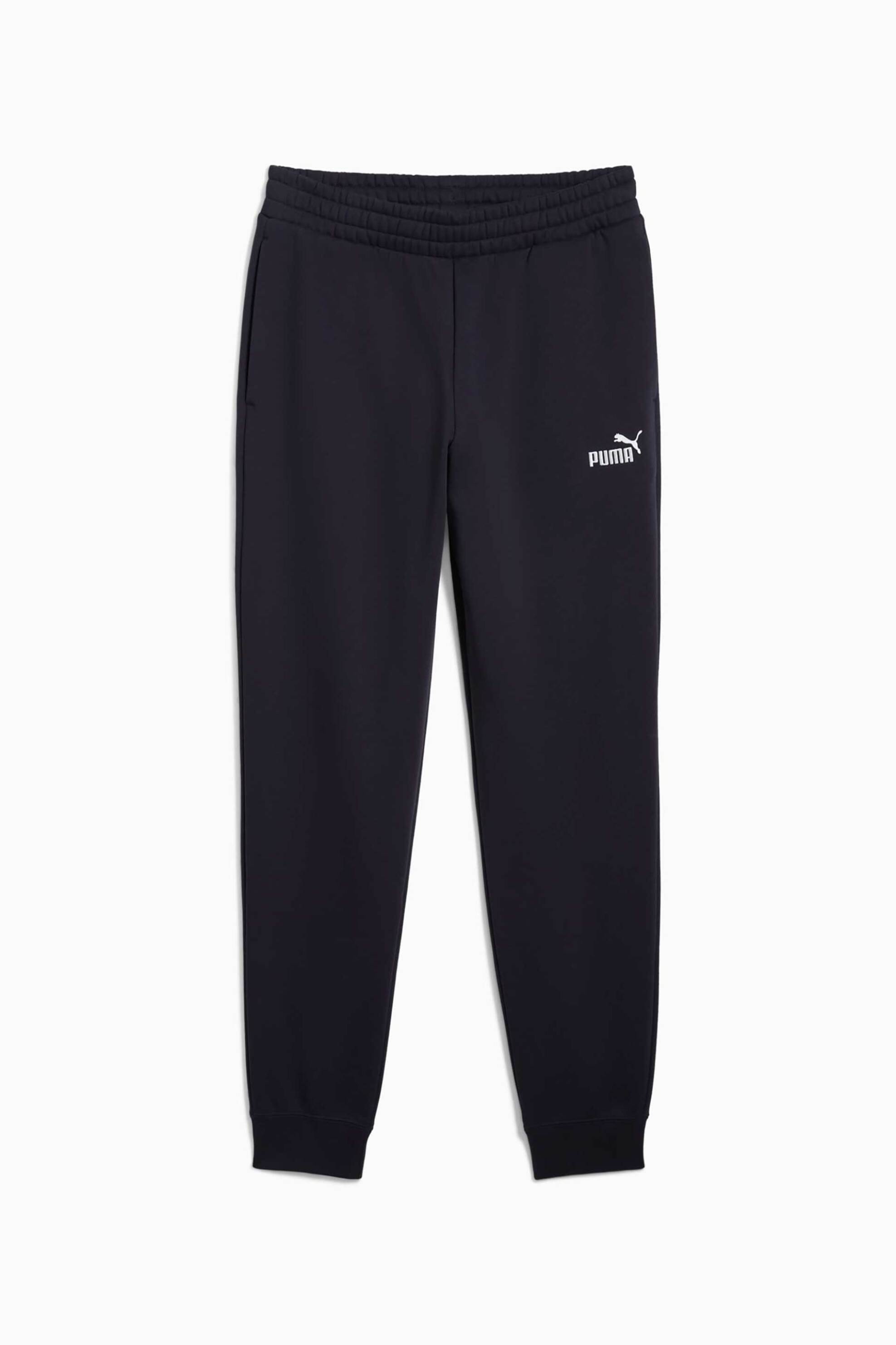 Puma Ανδρικό Παντελόνι Φόρμας με Λογότυπο Regular Fit Essentials - 682606 Μπλε Σκούρο