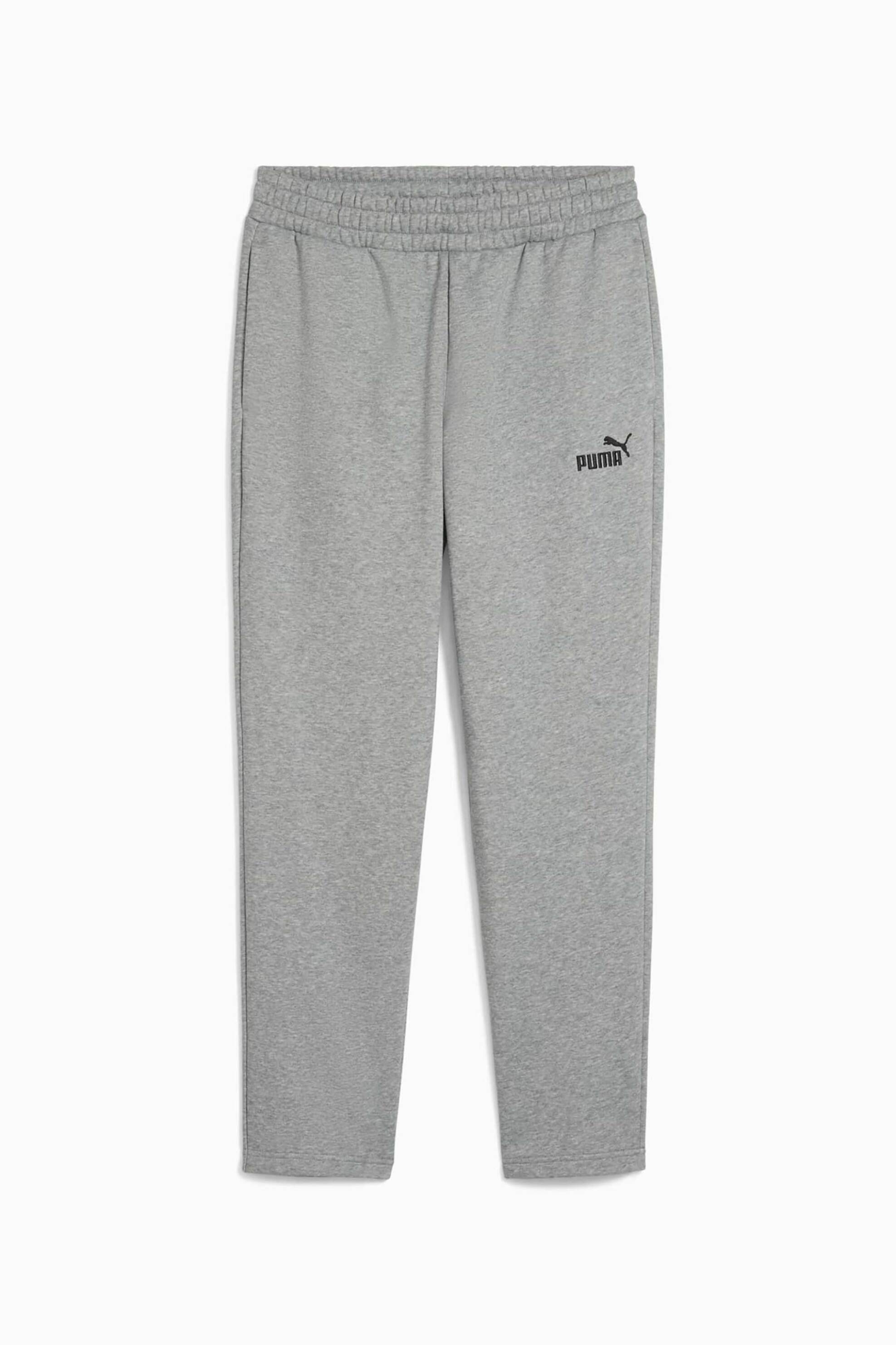 Puma Ανδρικό Παντελόνι Φόρμας με Λογότυπο Regular Fit Essentials - 682610 Γκρι