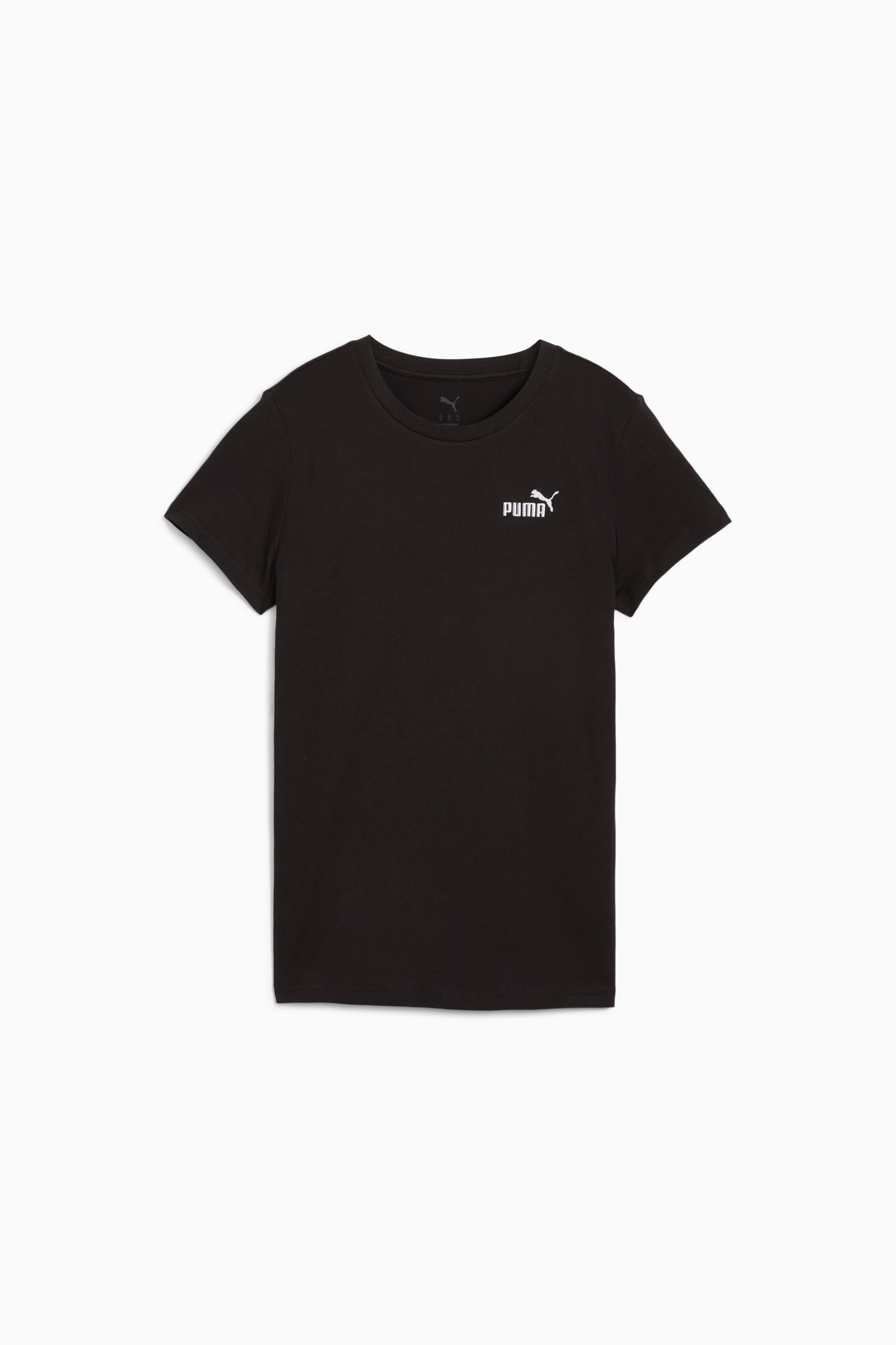 Puma Γυναικείο T-Shirt με Λογότυπο Regular Fit Essential - 682372 Μαύρο
