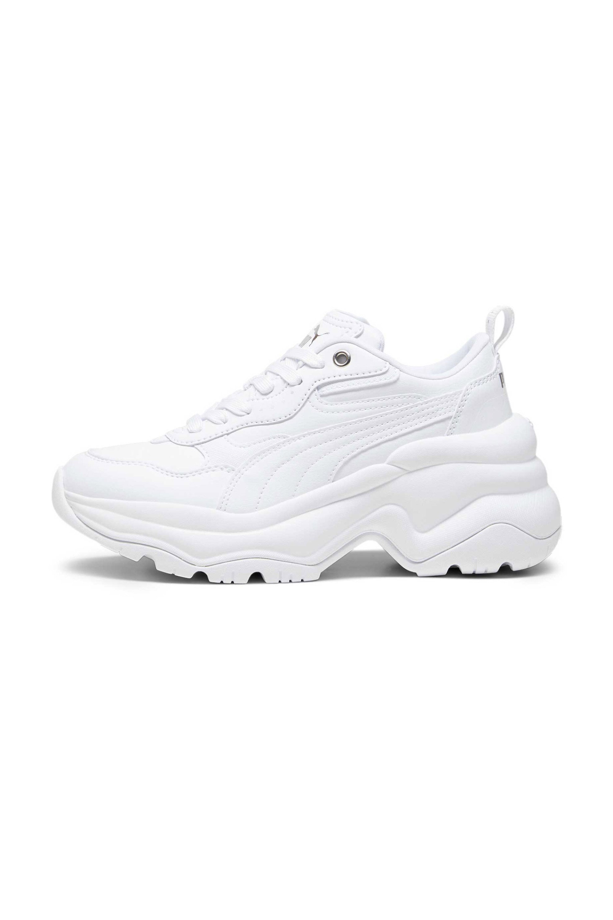 Puma γυναικεία αθλητικά παπούτσια running "Cilia Wedge" - 393915 Λευκό