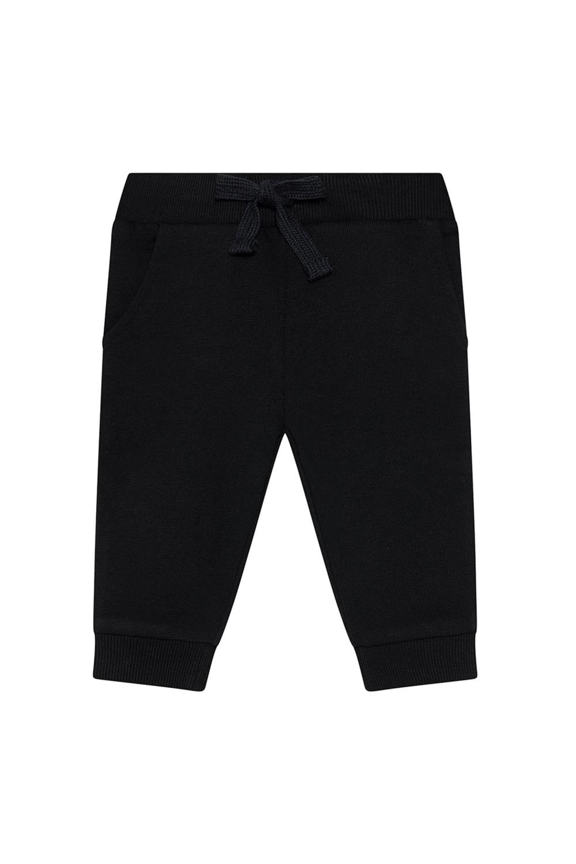 GUESS Guess παιδικό παντελόνι φόρμας με logo print πίσω (3-7 ετών) - N93Q17KAUG0 Μαύρο