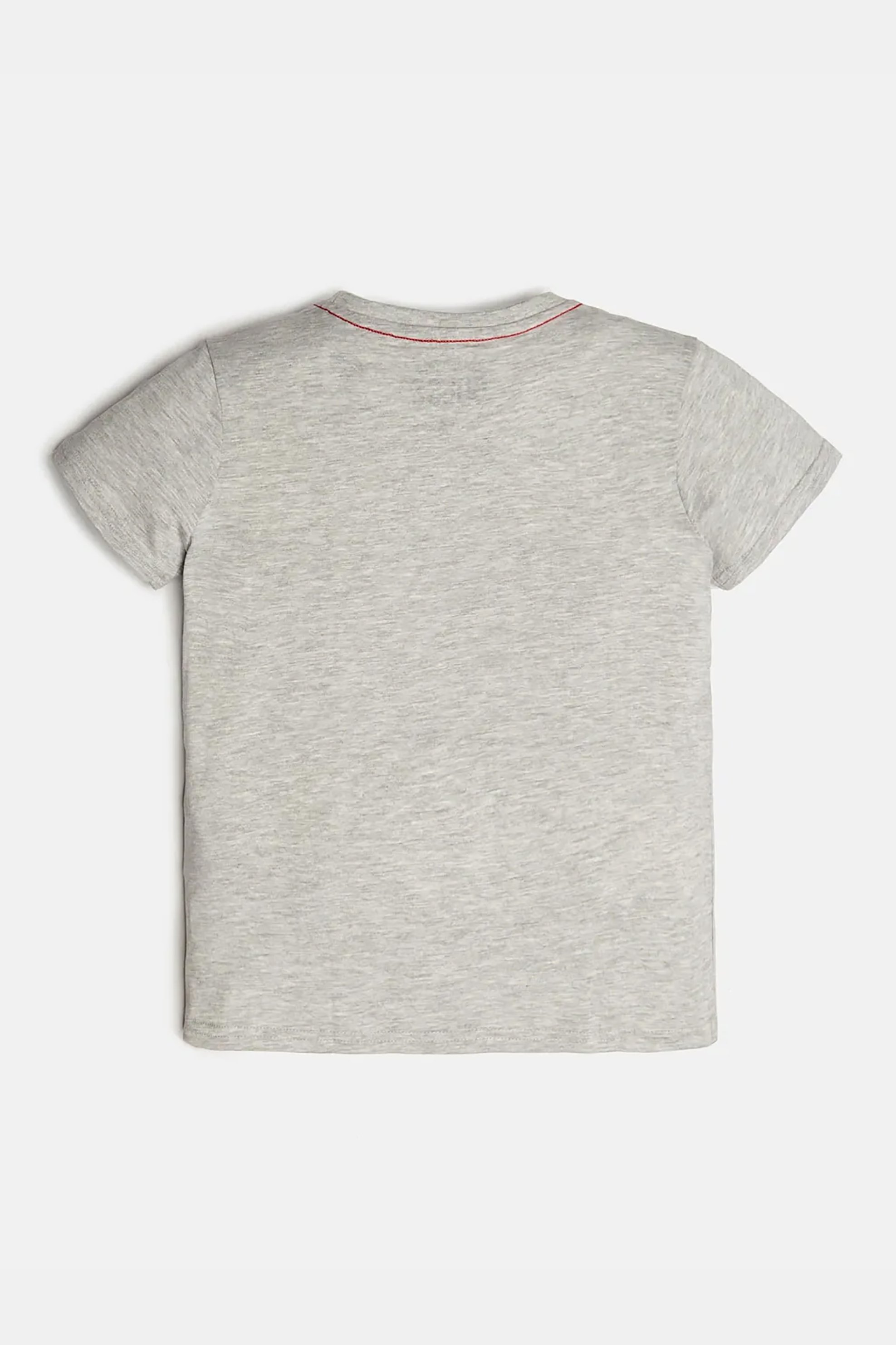 Guess παιδικό T-shirt με triangle logo print (8-16 ετών) - L73I55K8HM0 Γκρι φωτογραφία