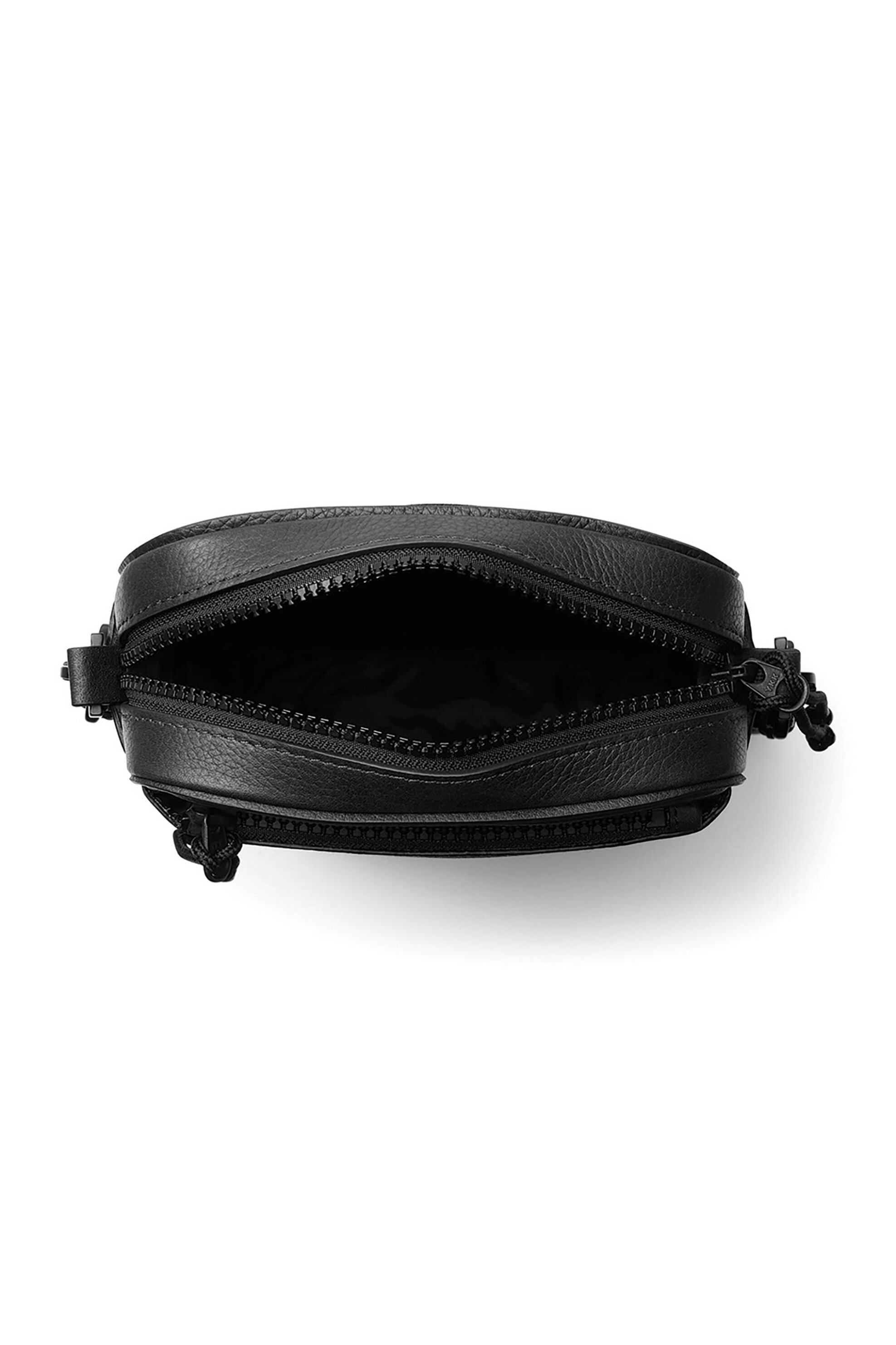 Timberland ανδρικό δερμάτινο τσαντάκι crossbody "Tuckerman" - TB0A61D70011 Μαύρο φωτογραφία