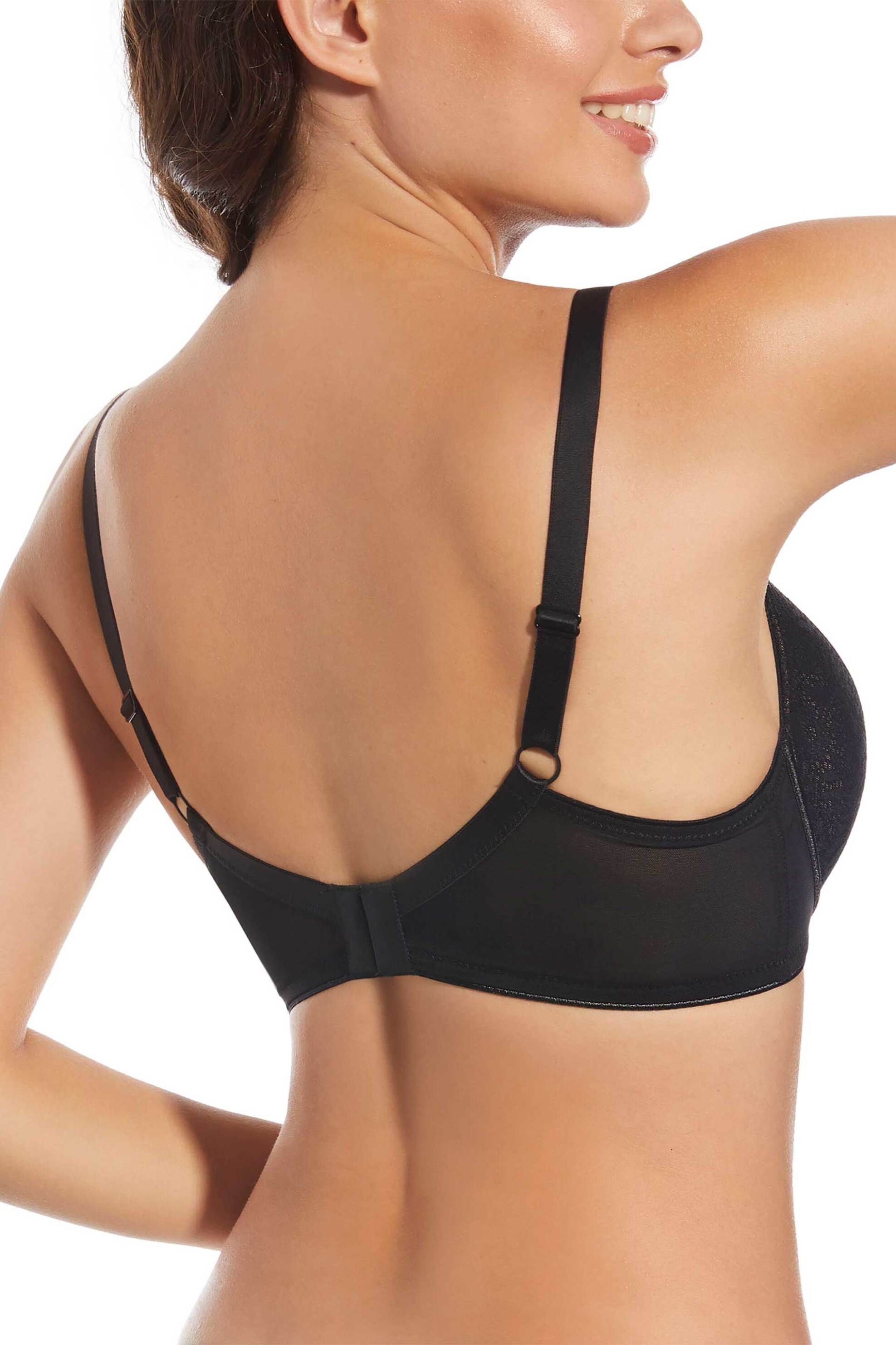 Selene γυναικείο σουτιέν με δαντέλα "Laia" Cup C - SELE-LAIA/C Μαύρο φωτογραφία