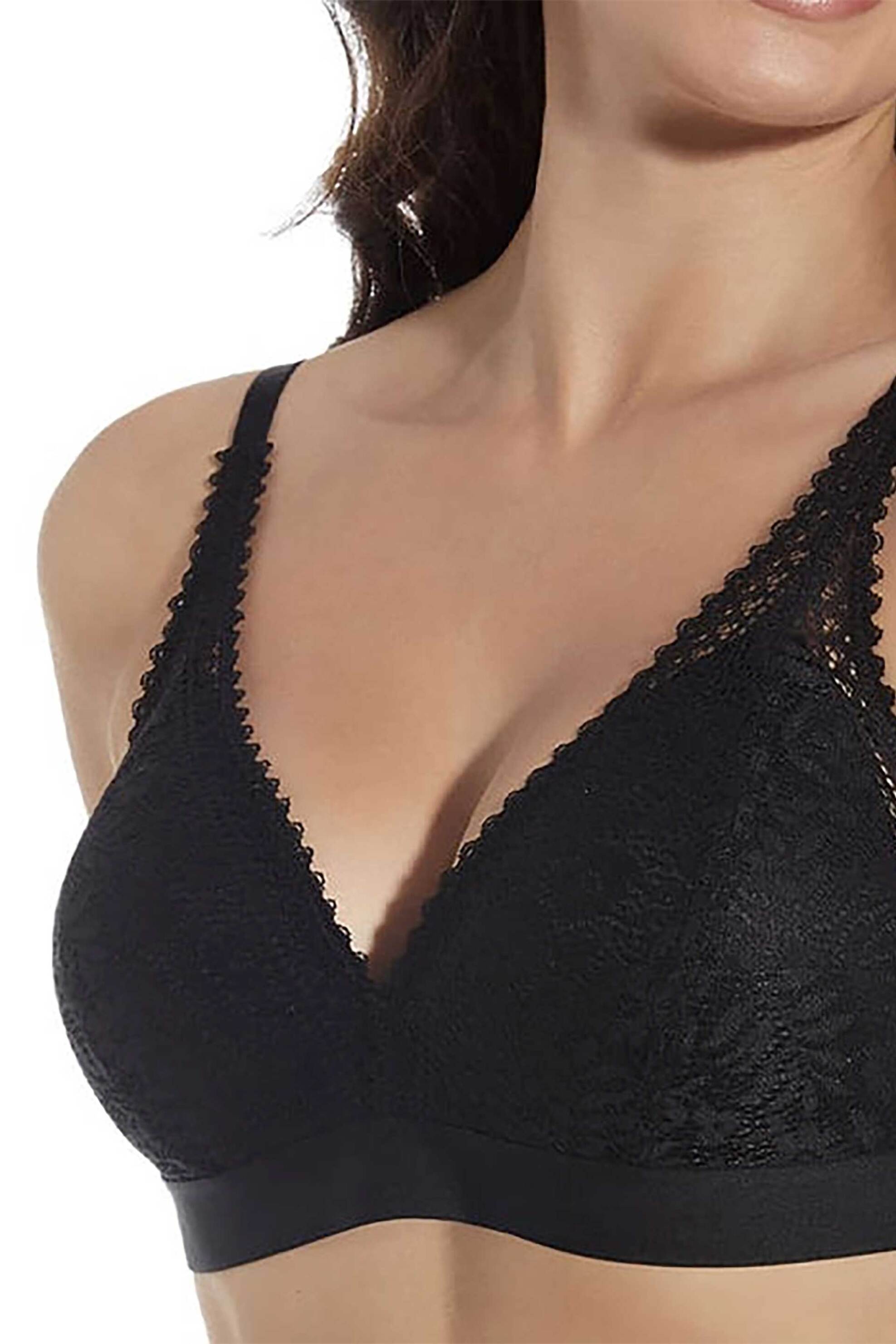 SELENE Selene γυναικείο σουτιέν δαντέλα "Marcela" Cup B - SELE-MARCELA/B Μαύρο