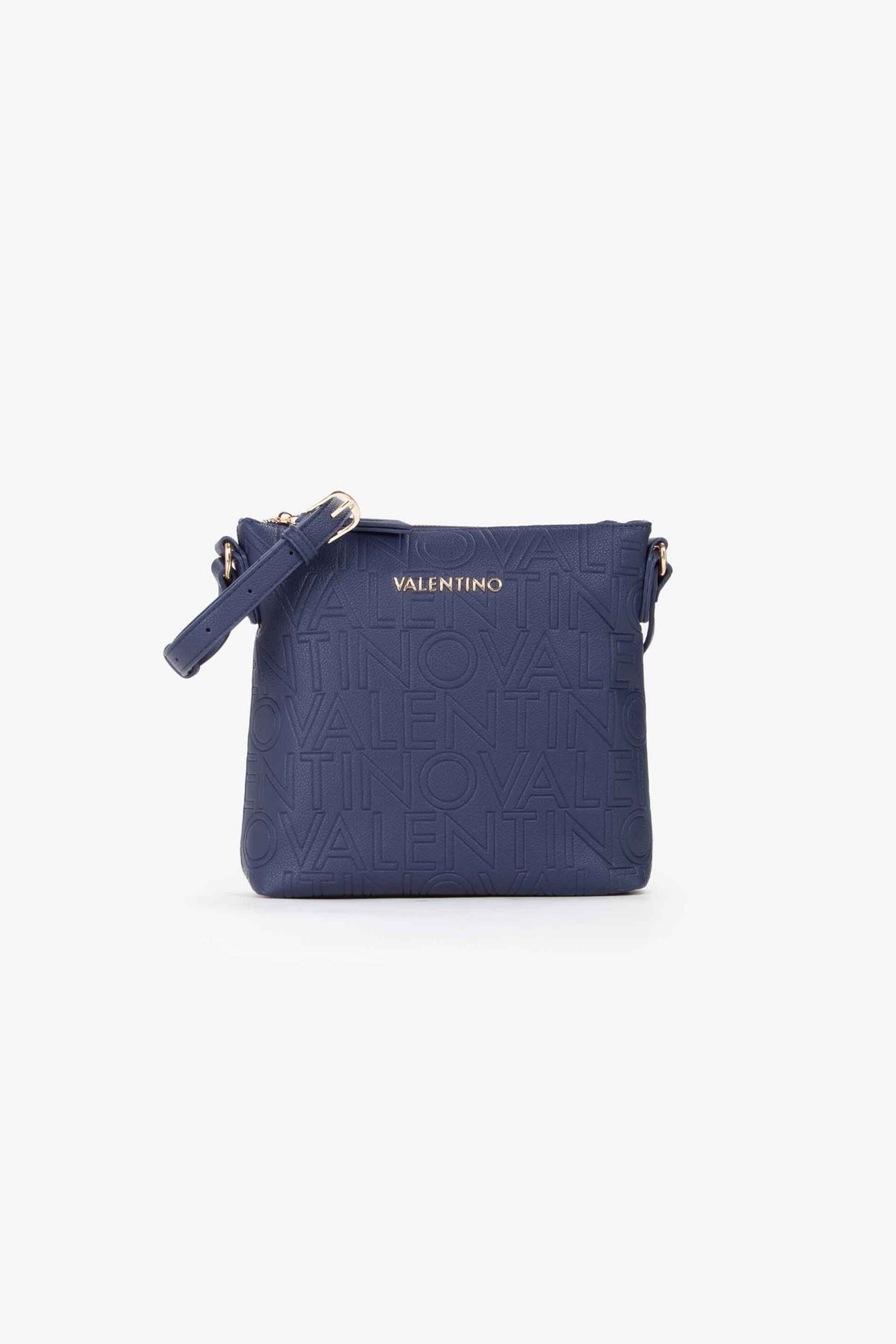VALENTINO BY MARIO VALENTINO Valentino γυναικείο mini bag με all-over ανάγλυφο σχέδιο και μεταλλικό λογότυπο "Pansy" - 17LVBS8PG40/PAN Ροζ