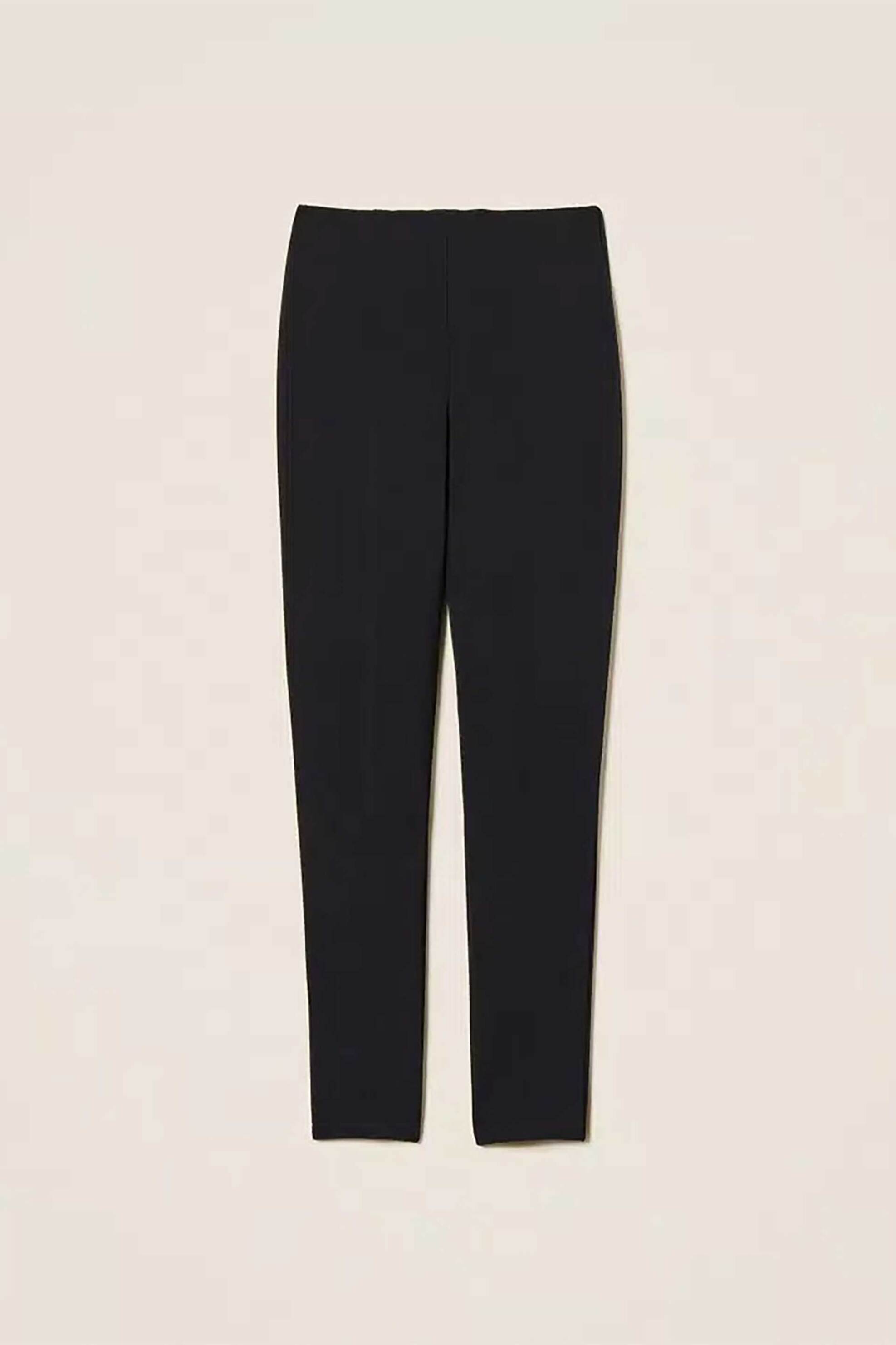 TWINSET Twinset γυναικείο παντελόνι κολάν - 262TT2330 Μαύρο - 4