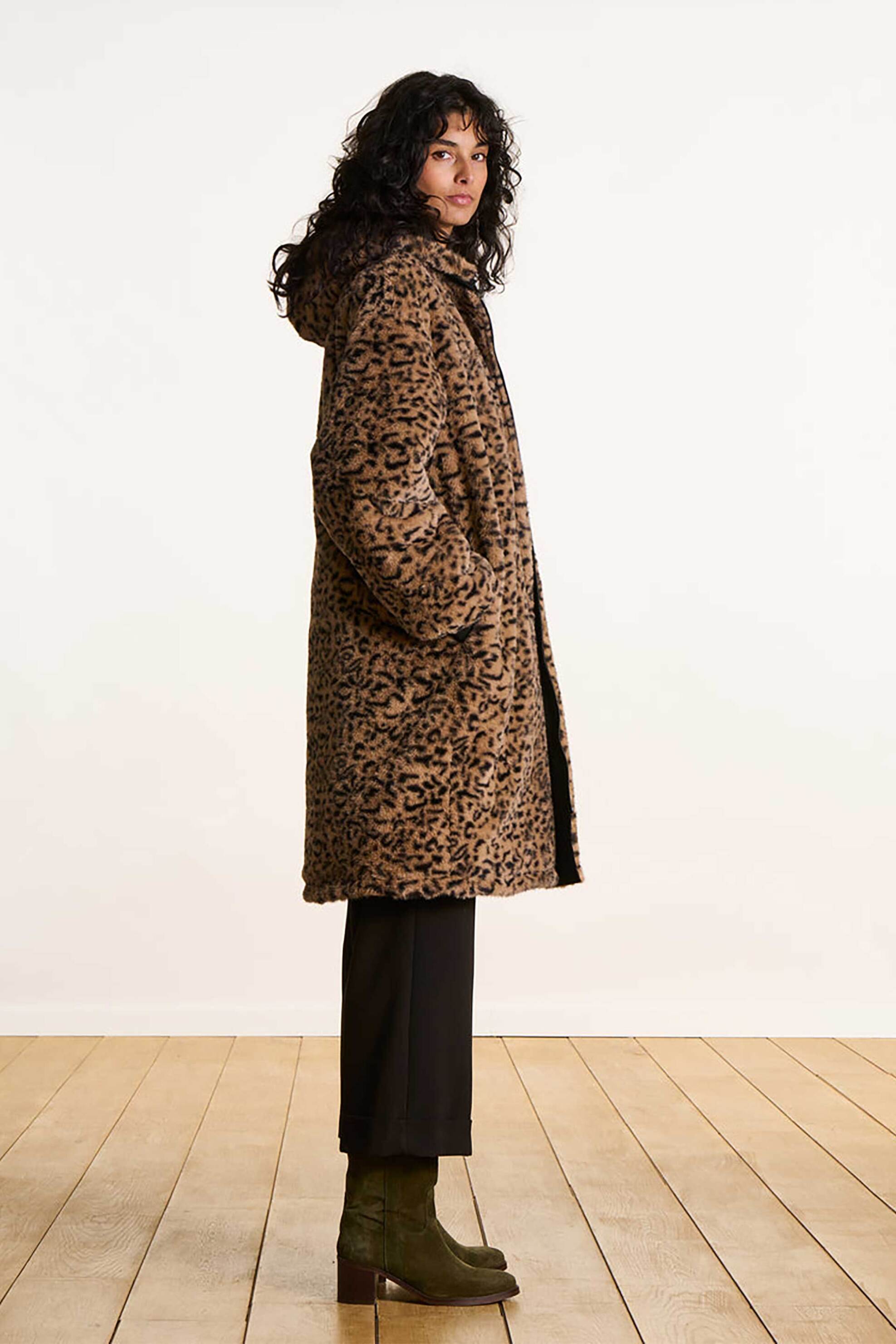 La Fée Maraboutée γυναικείο μπουφάν διπλής όψης - FK-GP-EVER Μαύρο φωτογραφία