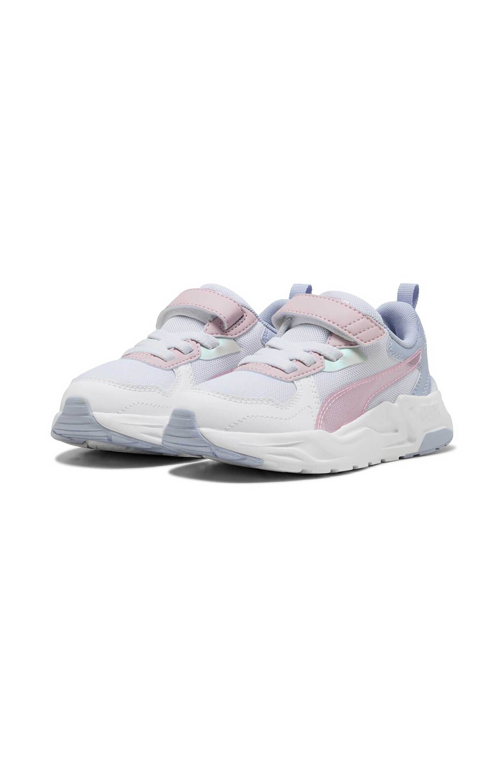 Puma παιδικά sneakers "Trinity Blurry Dreams Ac Ps" - 402266 Λευκό φωτογραφία