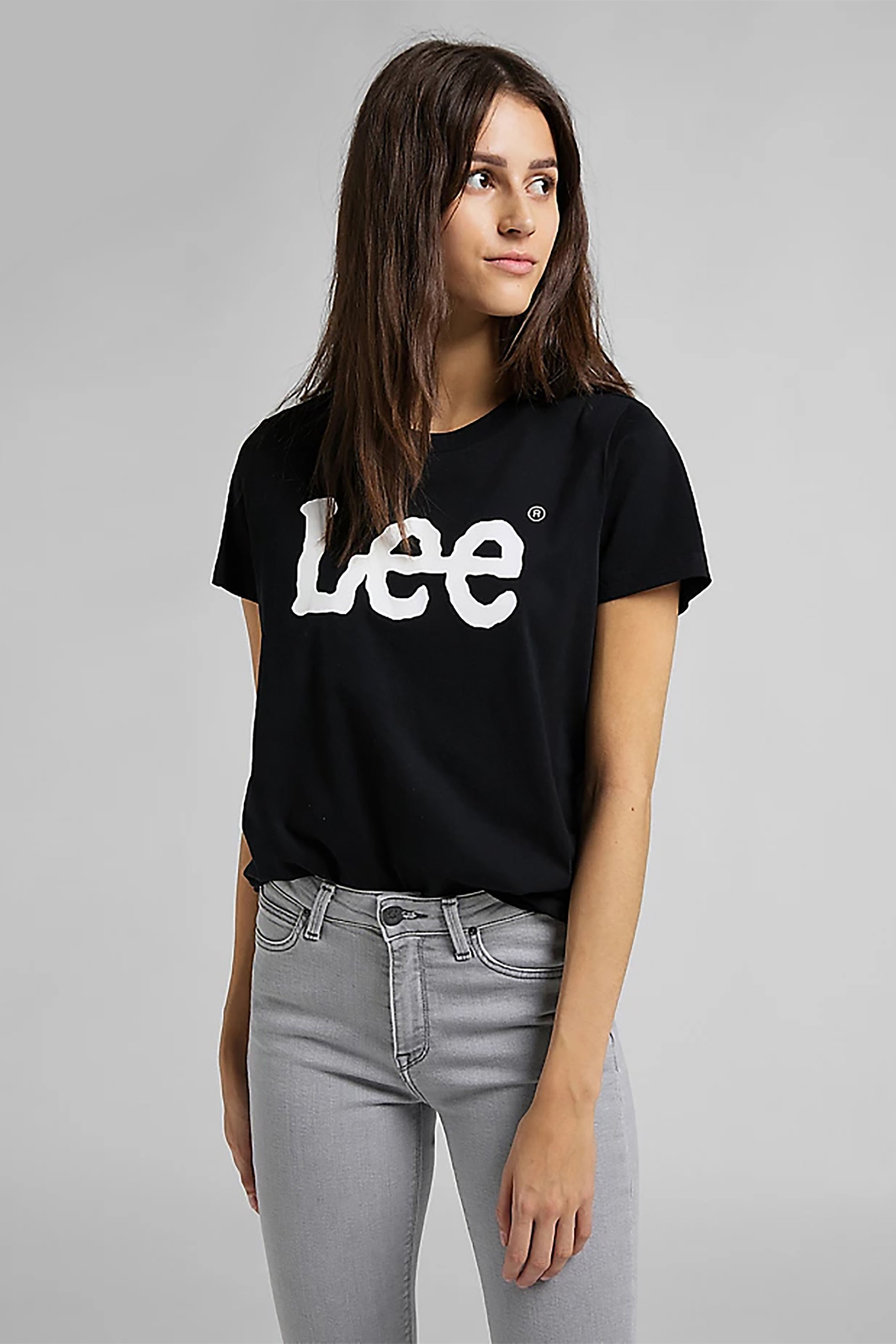 Lee γυναικείο T-shirt με logo print "Wobbly"