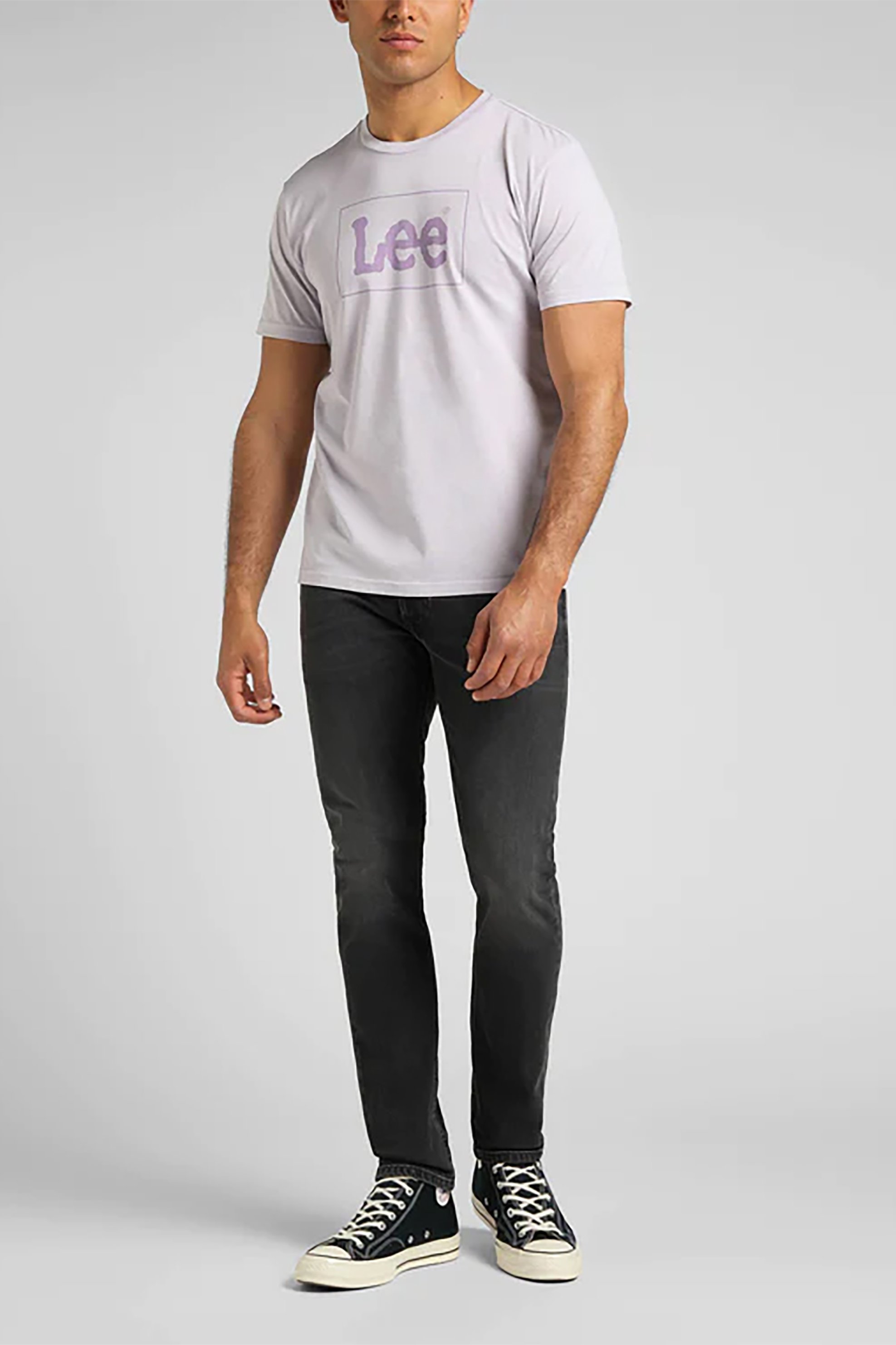 Lee ανδρικό τζιν παντελόνι πεντάτσεπο Slim Fit "Luke" - L719ADER Ανθρακί