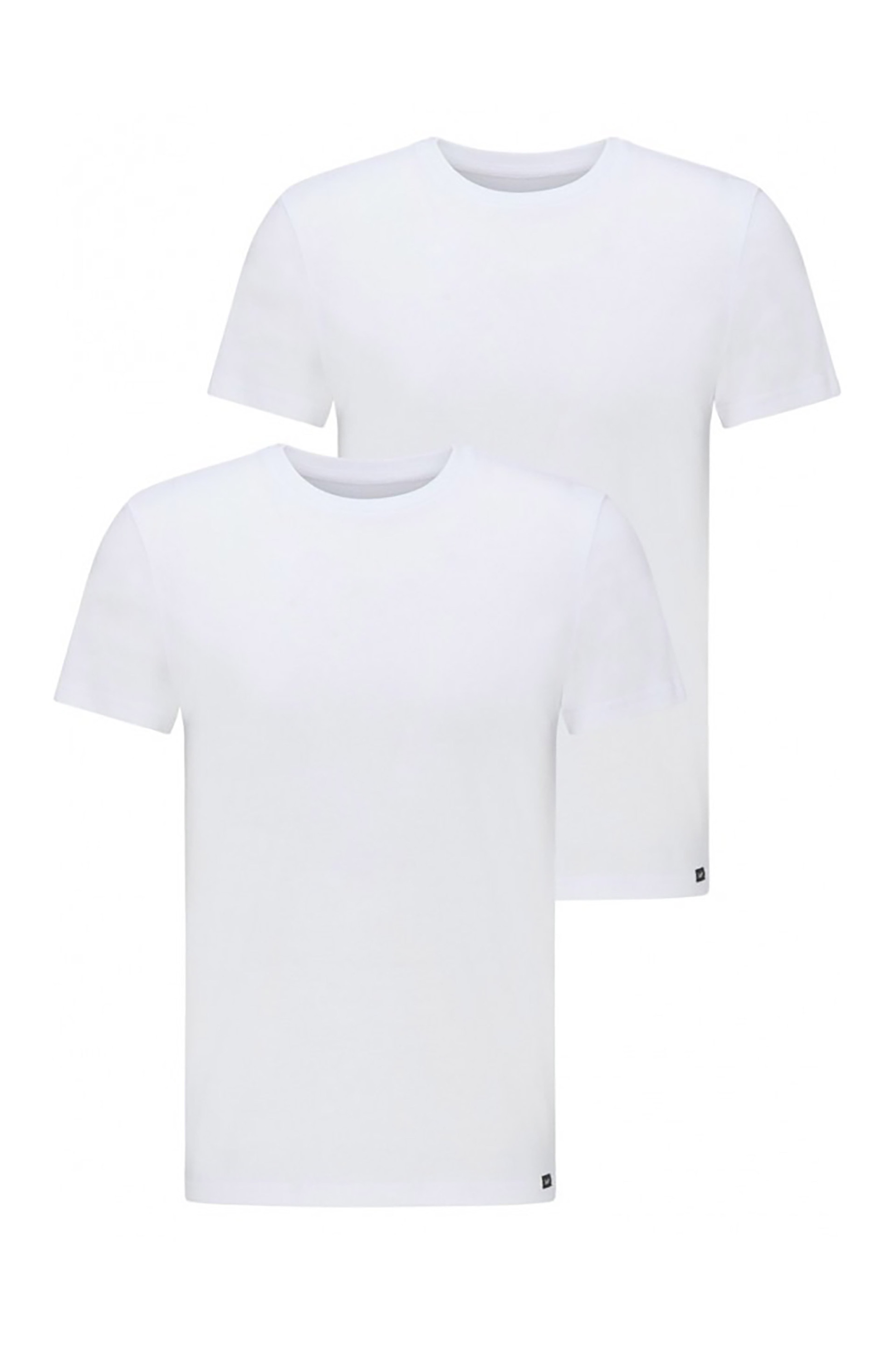 Lee® σετ ανδρικά T-shirt με στρογγυλή λαιμόκοψη (2 τεμάχια) - L680CM12-** Λευκό φωτογραφία