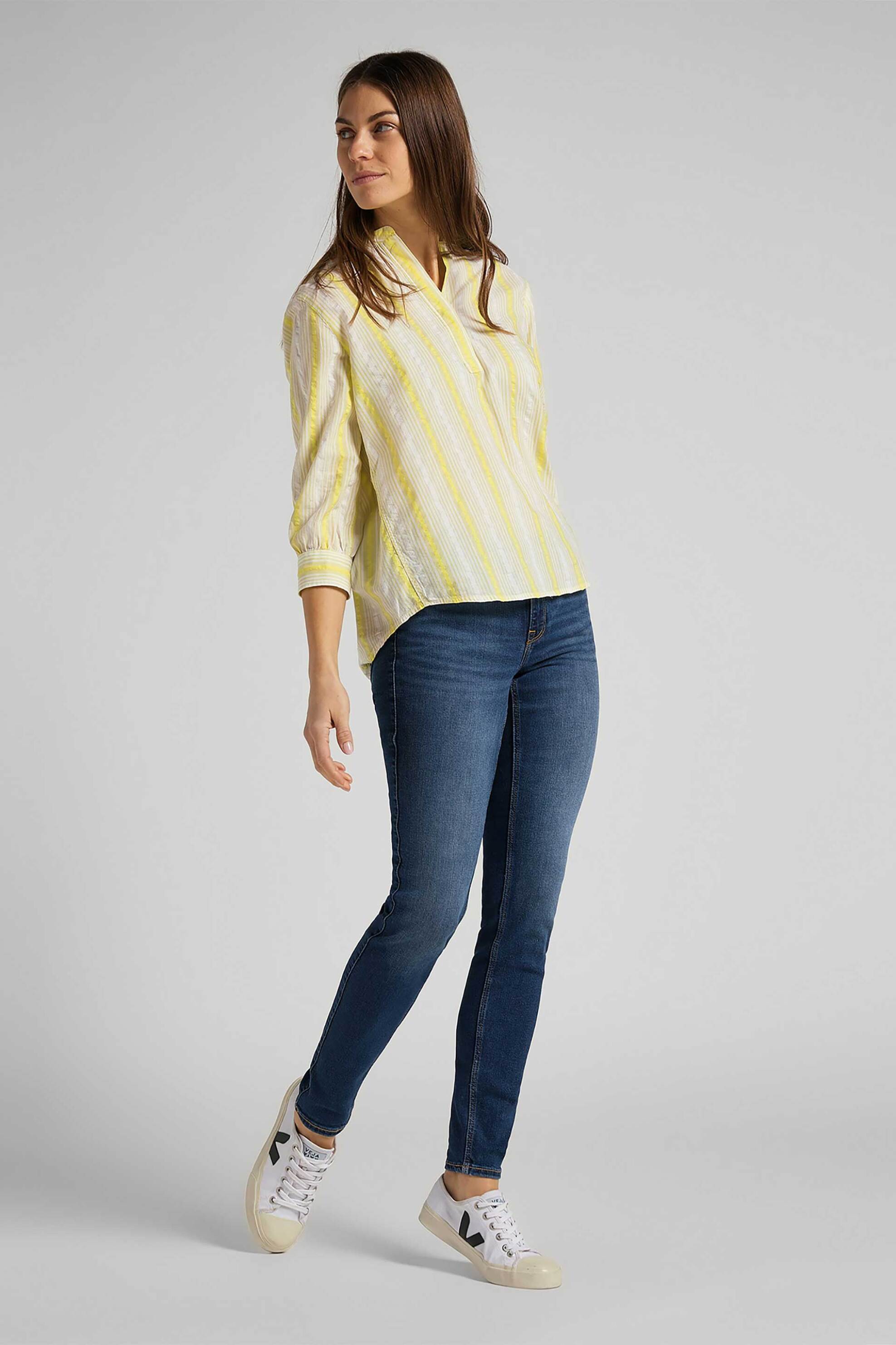 Lee Lee® γυναικείο ψηλόμεσο τζιν παντελόνι Skinny Fit 