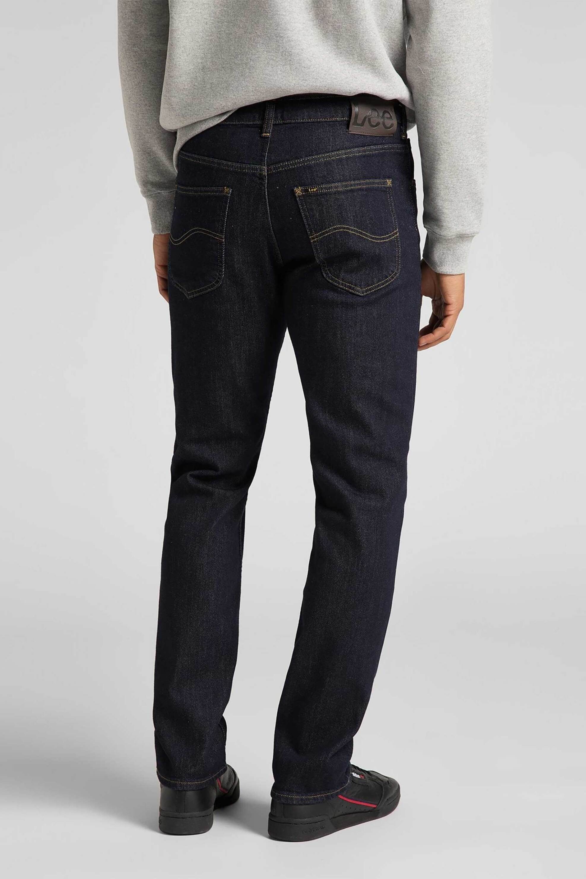 Lee® ανδρικό τζην παντελόνι Classic Fit "Brooklyn Straight" - L452PX36 Denim Blue Σκούρο φωτογραφία